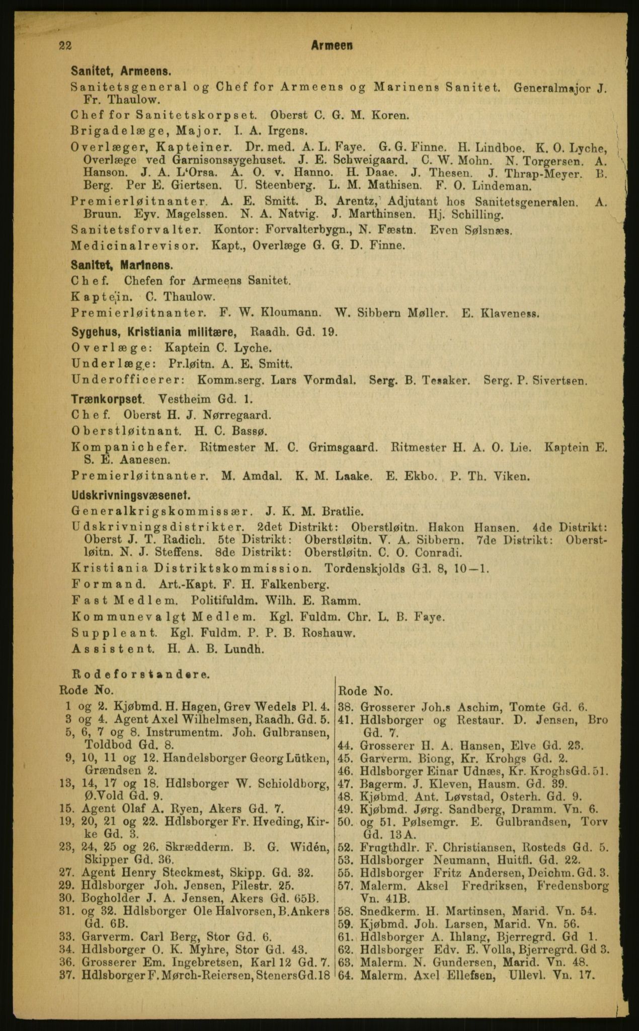 Kristiania/Oslo adressebok, PUBL/-, 1899, p. 22