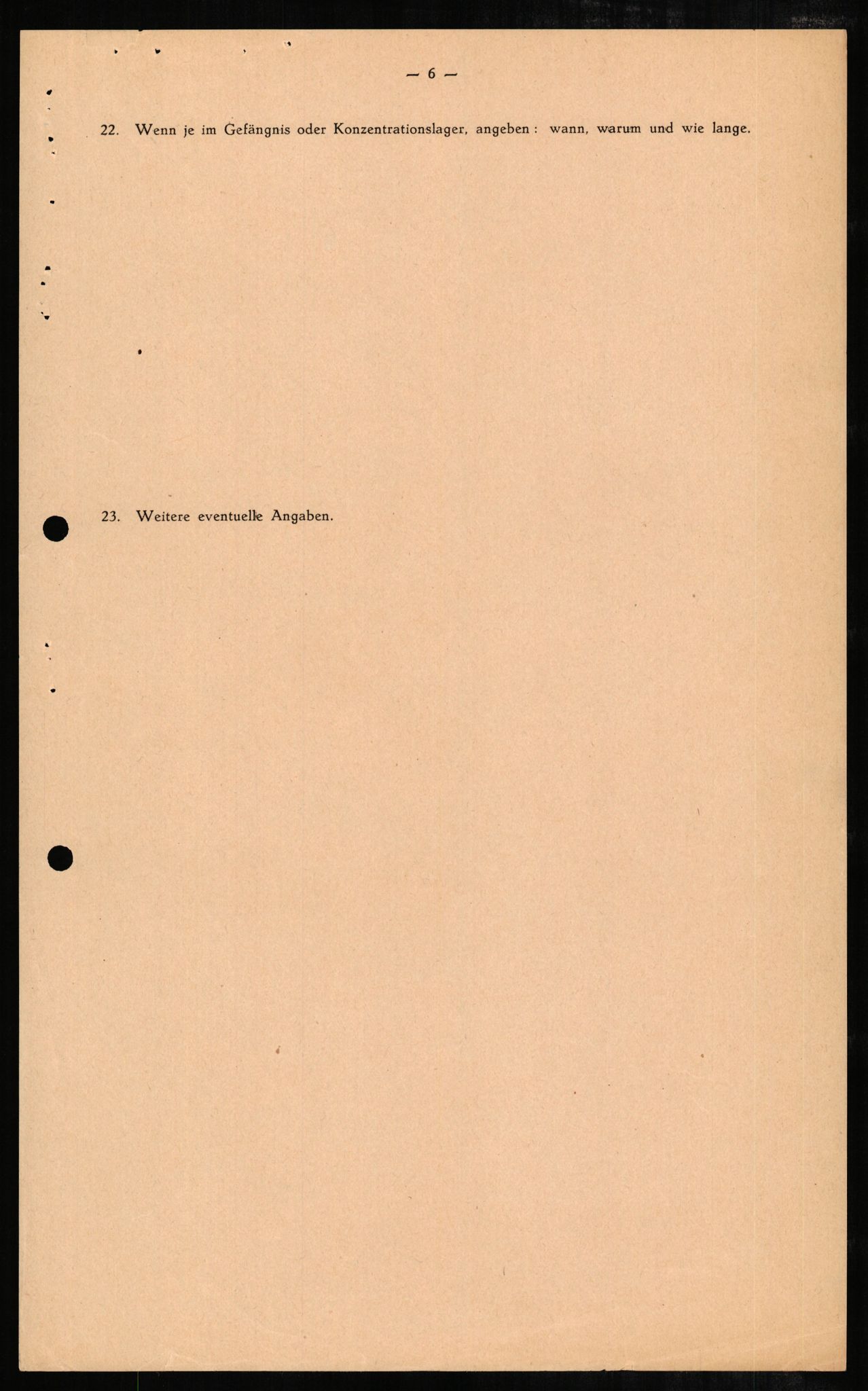Forsvaret, Forsvarets overkommando II, RA/RAFA-3915/D/Db/L0003: CI Questionaires. Tyske okkupasjonsstyrker i Norge. Tyskere., 1945-1946, p. 140
