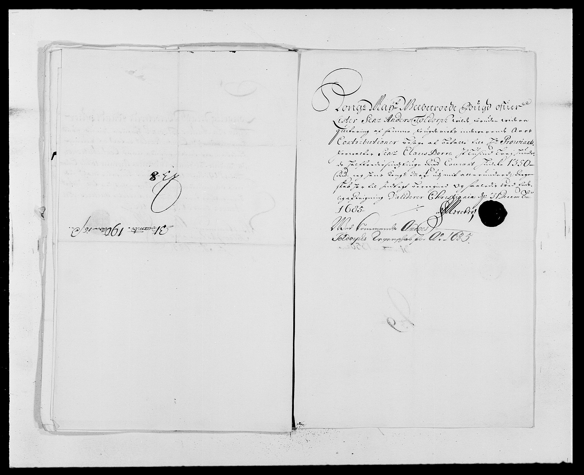 Rentekammeret inntil 1814, Reviderte regnskaper, Fogderegnskap, AV/RA-EA-4092/R41/L2533: Fogderegnskap Lista, 1684-1685, p. 225