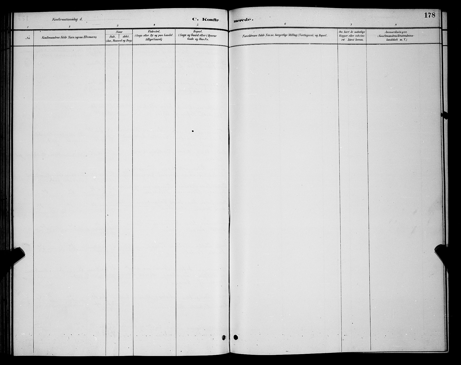 Vardø sokneprestkontor, AV/SATØ-S-1332/H/Hb/L0005klokker: Parish register (copy) no. 5, 1887-1892, p. 178