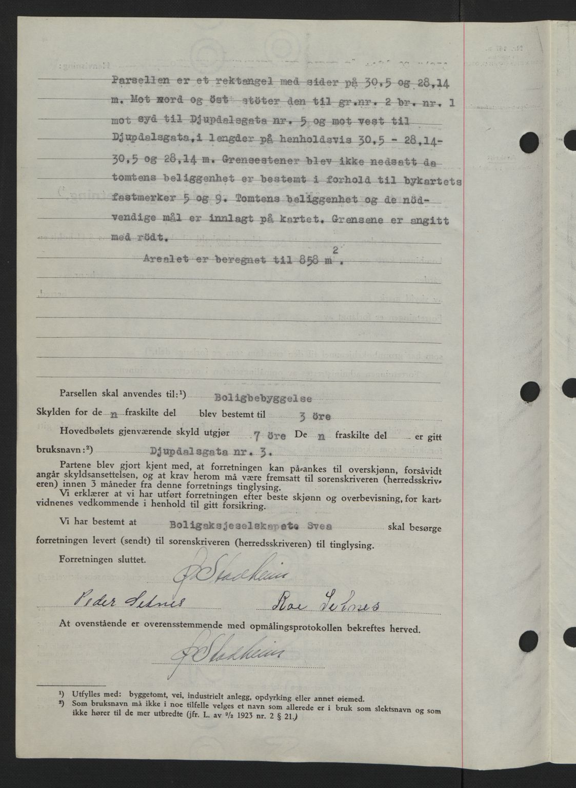 Romsdal sorenskriveri, AV/SAT-A-4149/1/2/2C: Mortgage book no. A11, 1941-1942, Diary no: : 1832/1941