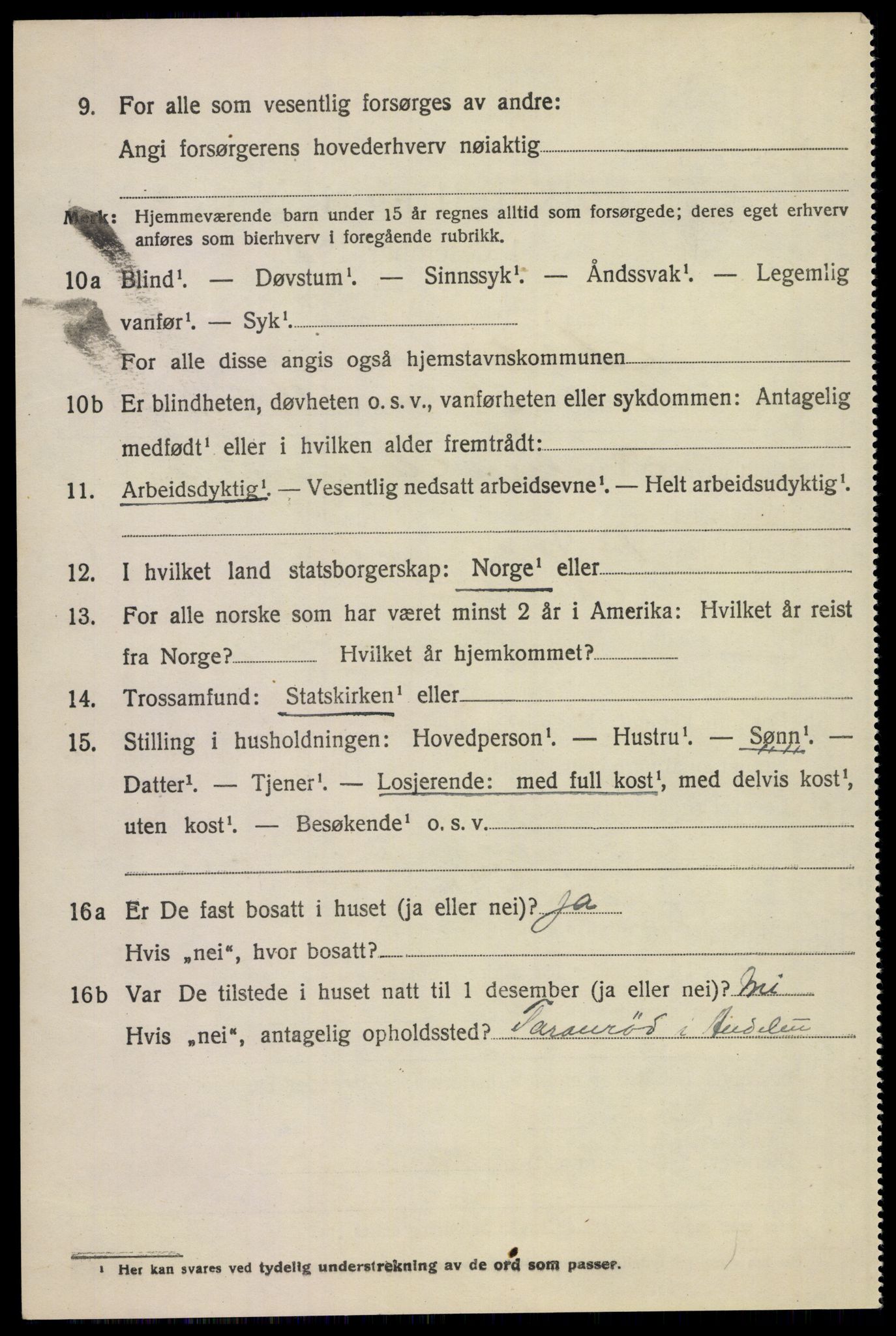 SAKO, 1920 census for Andebu, 1920, p. 2235