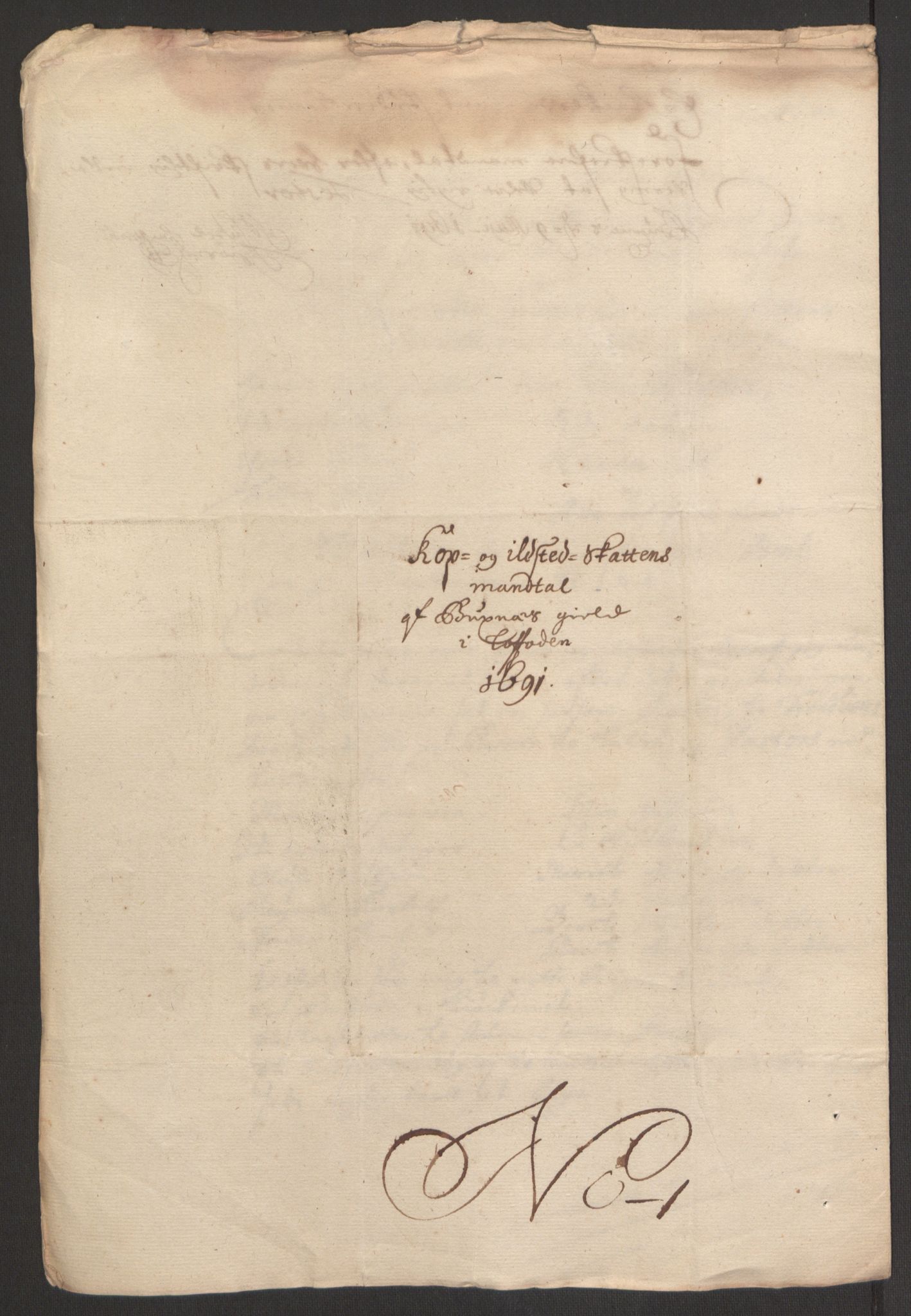 Rentekammeret inntil 1814, Reviderte regnskaper, Fogderegnskap, AV/RA-EA-4092/R67/L4675: Fogderegnskap Vesterålen, Andenes og Lofoten, 1691-1693, p. 76