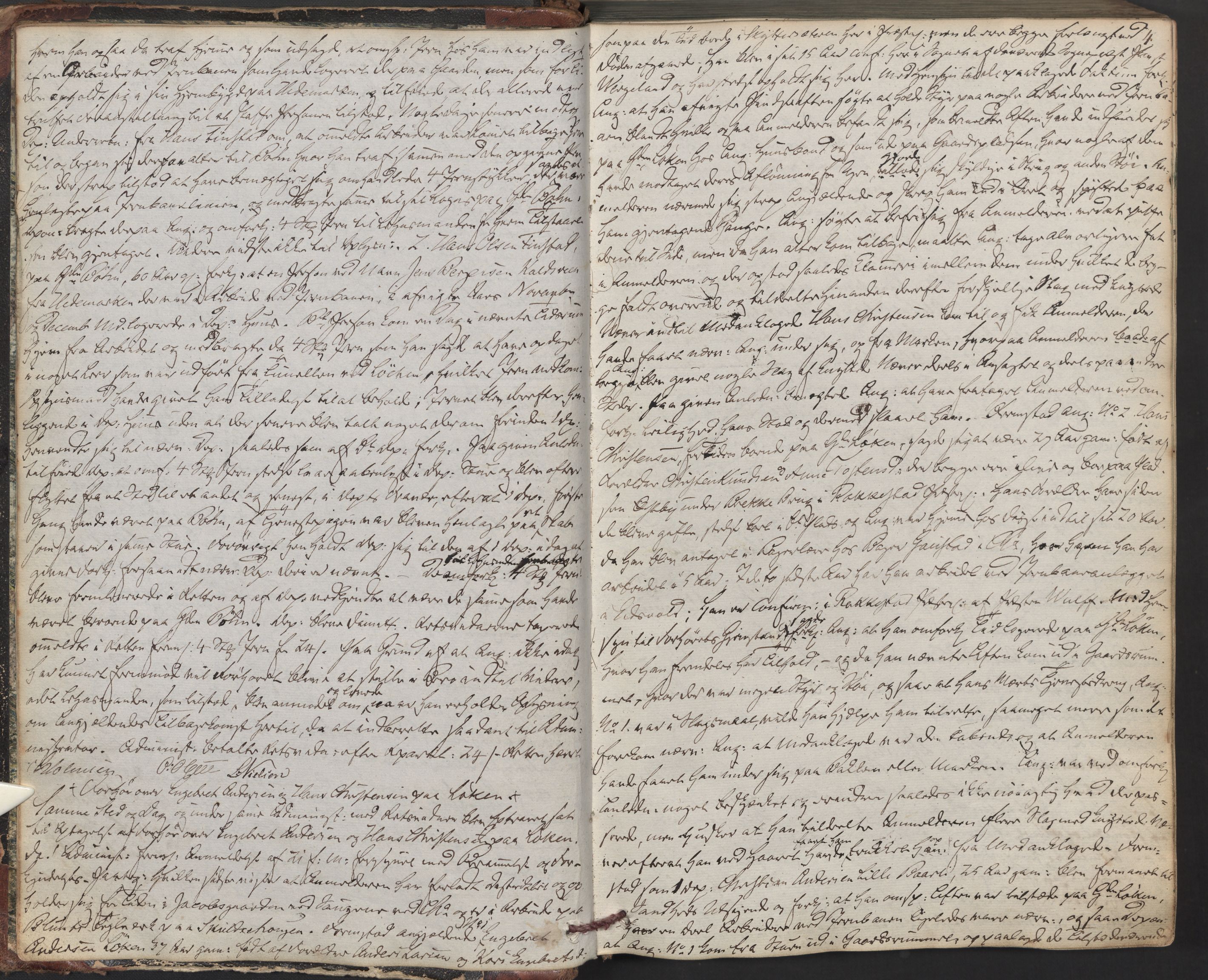 Eidsvoll tingrett, AV/SAO-A-10371/F/Fc/L0003: Ekstrarettsprotokoll, 1853-1865, p. 4