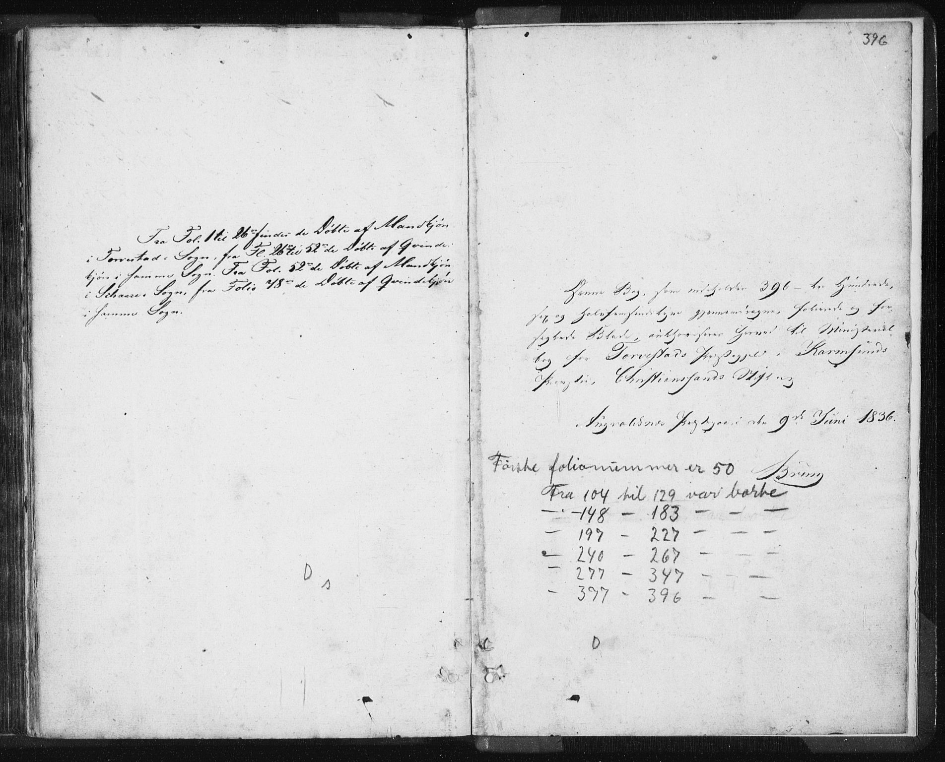 Torvastad sokneprestkontor, SAST/A -101857/H/Ha/Haa/L0006: Parish register (official) no. A 6, 1836-1847, p. 376