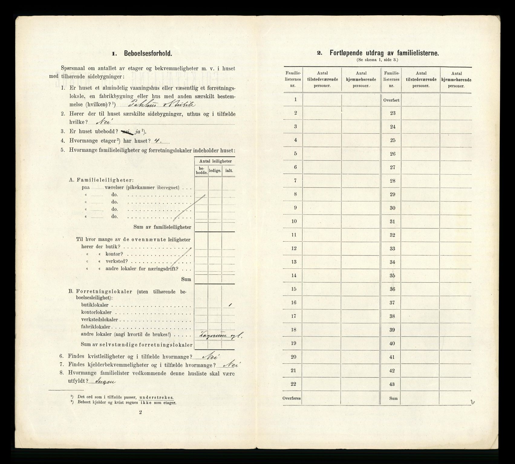 RA, 1910 census for Trondheim, 1910, p. 5340