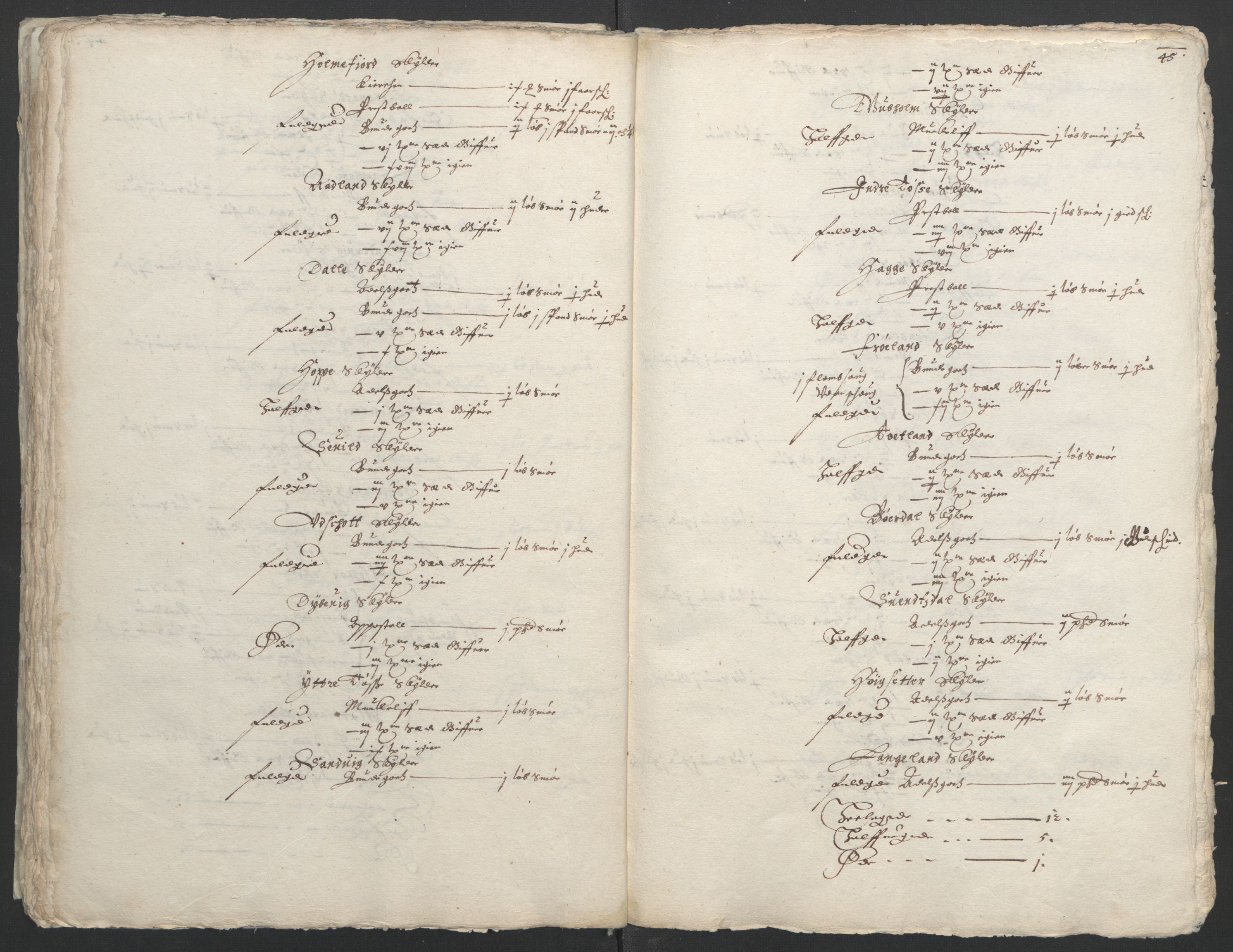 Stattholderembetet 1572-1771, AV/RA-EA-2870/Ek/L0004/0001: Jordebøker til utlikning av garnisonsskatt 1624-1626: / Jordebøker for Bergenhus len, 1626, p. 49