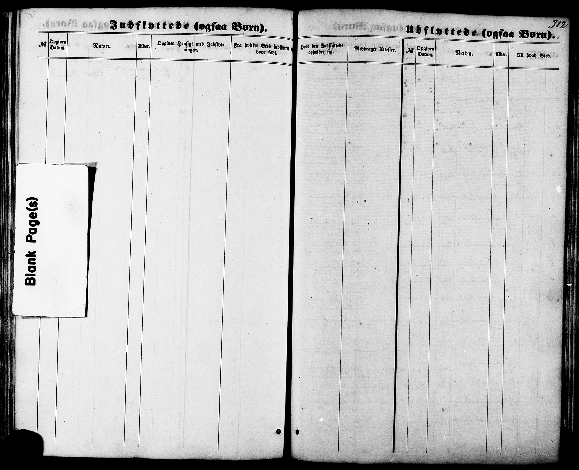 Ministerialprotokoller, klokkerbøker og fødselsregistre - Møre og Romsdal, AV/SAT-A-1454/522/L0314: Parish register (official) no. 522A09, 1863-1877, p. 312