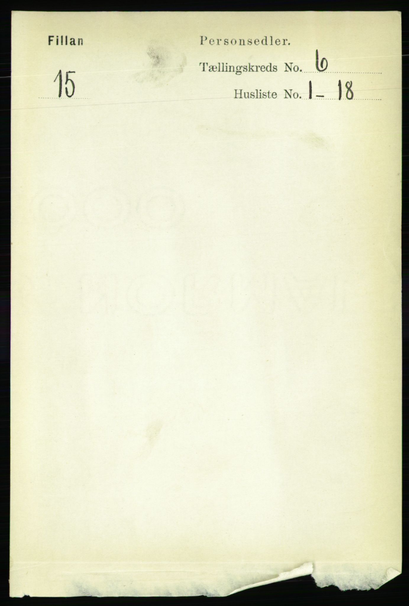 RA, 1891 census for 1616 Fillan, 1891, p. 1259