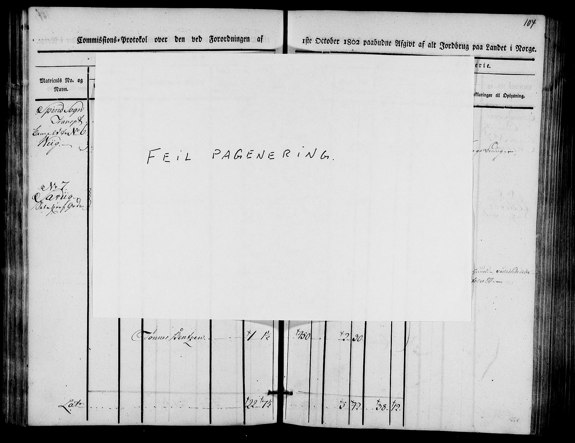 Rentekammeret inntil 1814, Realistisk ordnet avdeling, AV/RA-EA-4070/N/Ne/Nea/L0093: Lista fogderi. Kommisjonsprotokoll "Nr. 2", for Fjotland, Spind, Herad, Vanse og Kvås sogn, 1803, p. 53