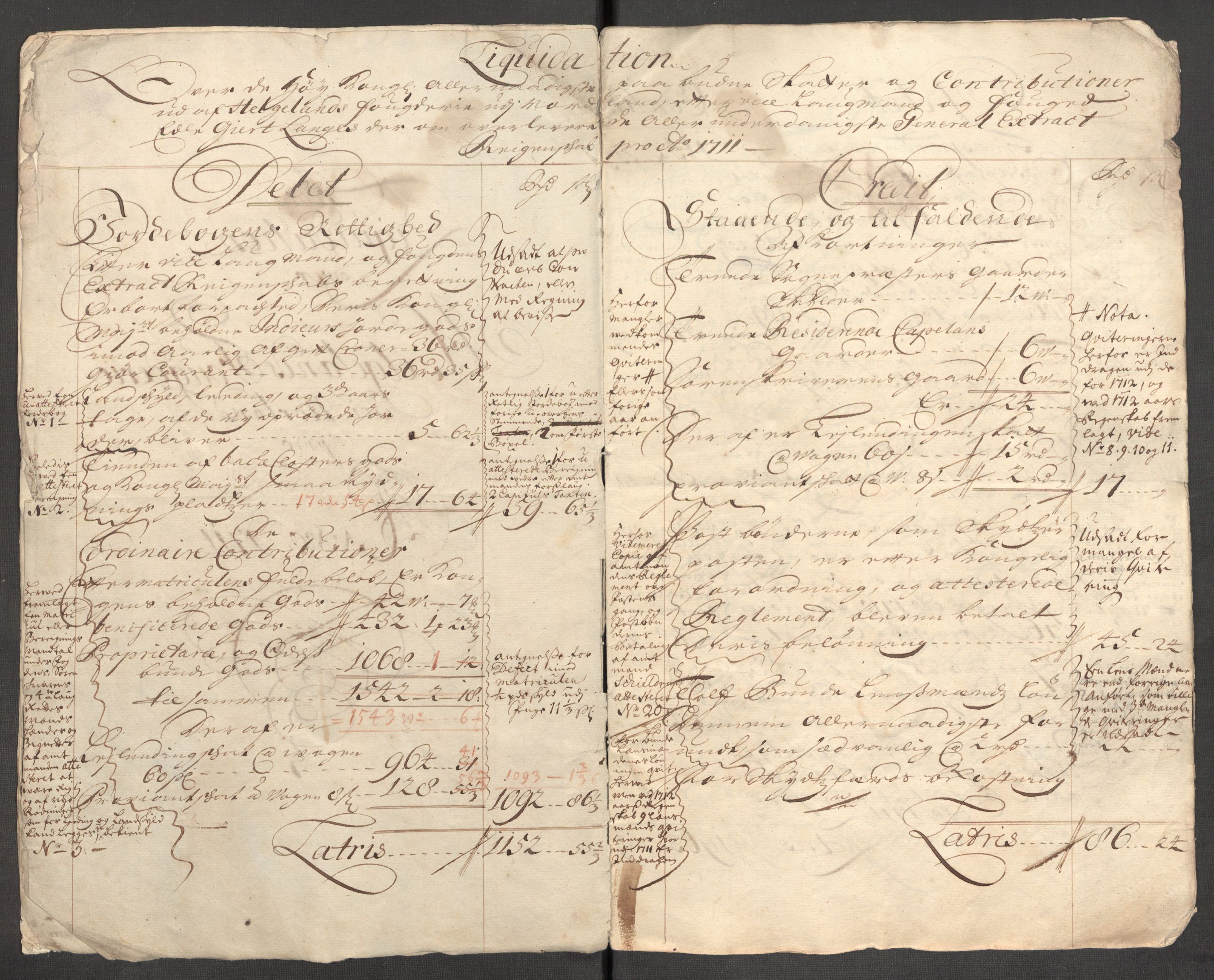 Rentekammeret inntil 1814, Reviderte regnskaper, Fogderegnskap, AV/RA-EA-4092/R65/L4511: Fogderegnskap Helgeland, 1710-1711, p. 234