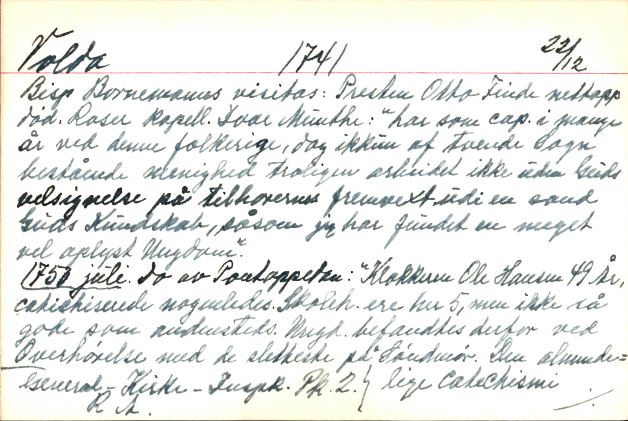 Haugen, Johannes - lærer, AV/SAB-SAB/PA-0036/01/L0001: Om klokkere og lærere, 1521-1904, p. 10672