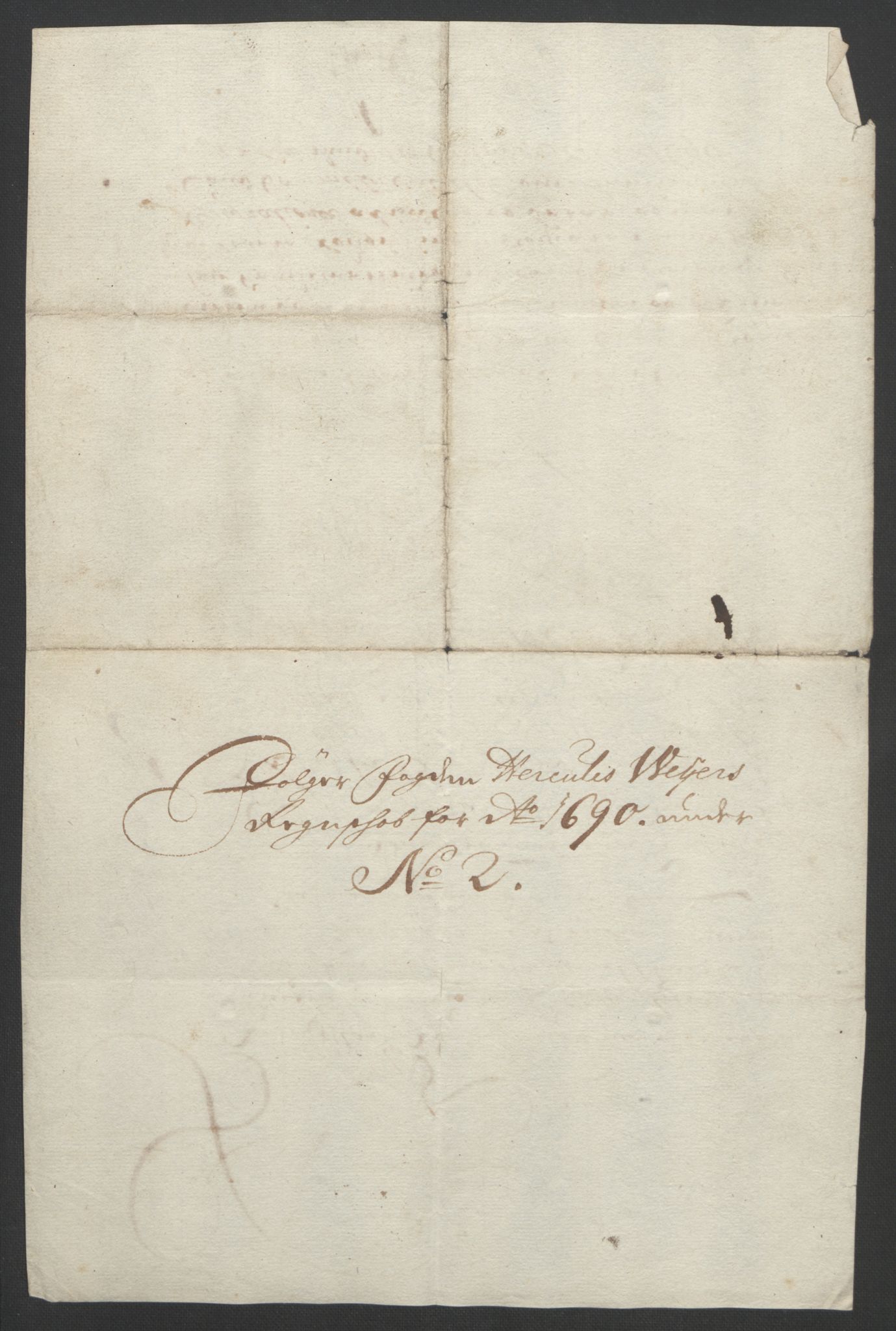 Rentekammeret inntil 1814, Reviderte regnskaper, Fogderegnskap, RA/EA-4092/R35/L2091: Fogderegnskap Øvre og Nedre Telemark, 1690-1693, p. 12