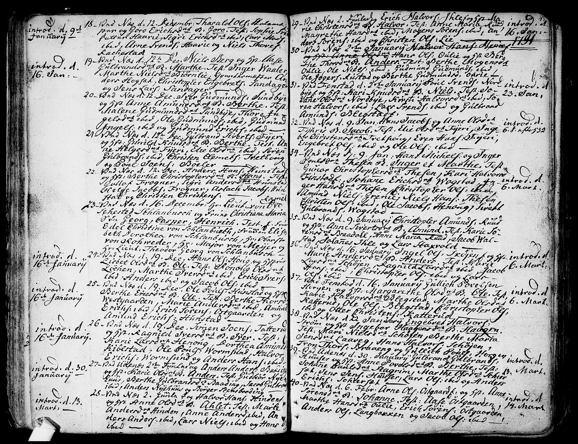 Nes prestekontor Kirkebøker, AV/SAO-A-10410/F/Fa/L0004: Parish register (official) no. I 4, 1781-1816, p. 47