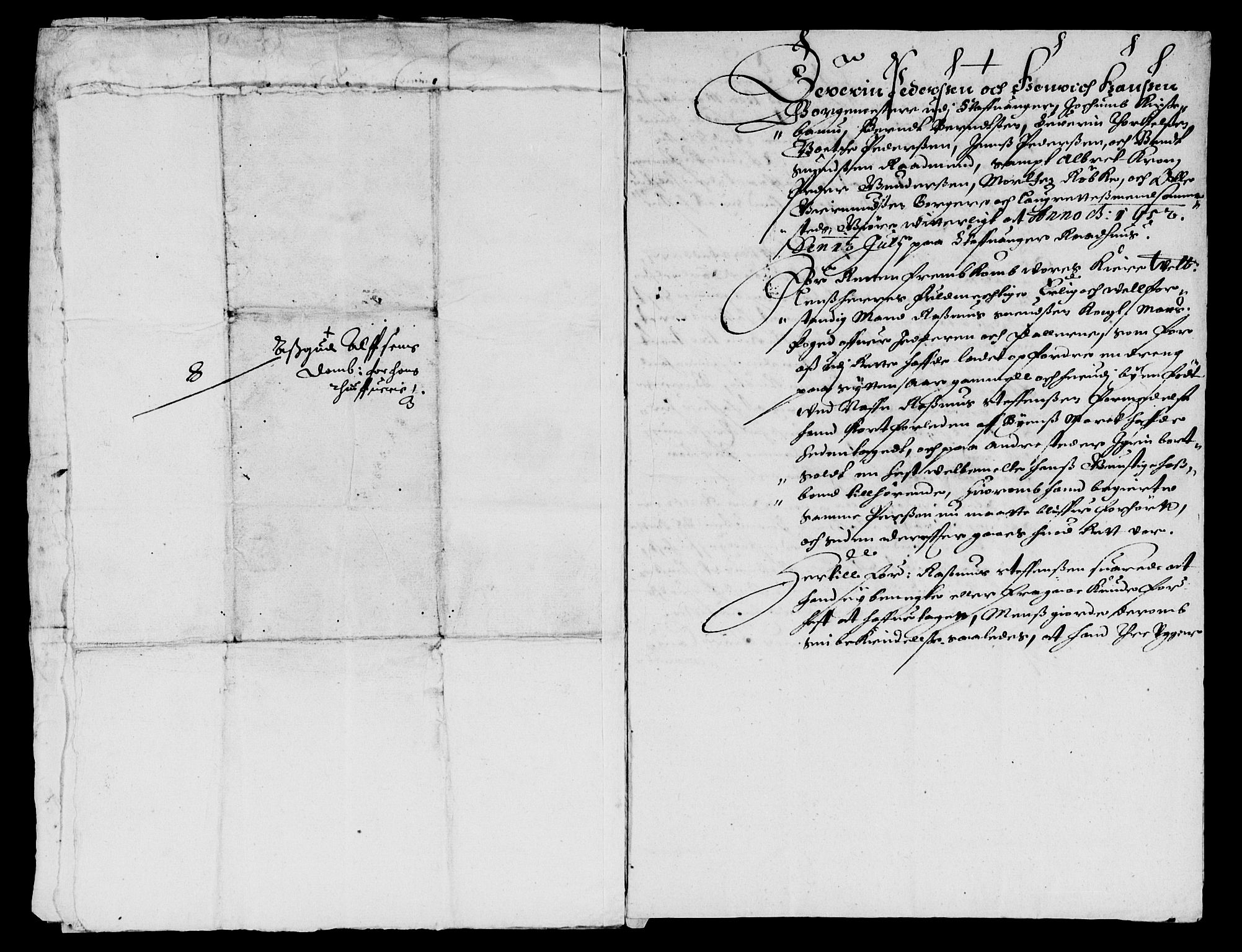 Rentekammeret inntil 1814, Reviderte regnskaper, Lensregnskaper, AV/RA-EA-5023/R/Rb/Rbs/L0034: Stavanger len, 1651-1653