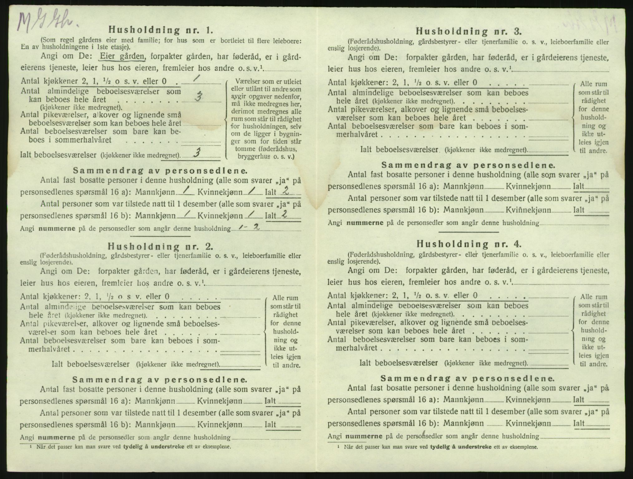 SAKO, 1920 census for Brunlanes, 1920, p. 1472