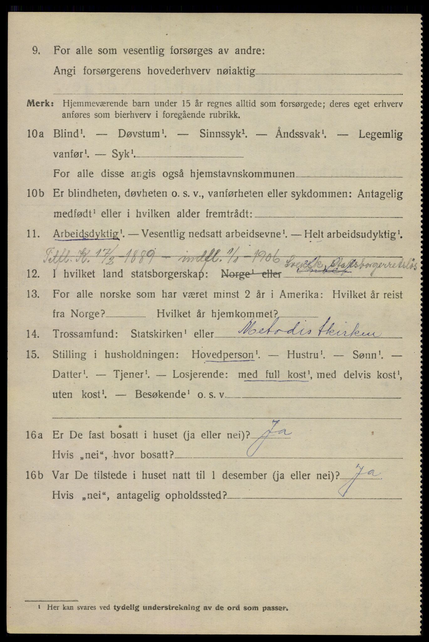 SAO, 1920 census for Kristiania, 1920, p. 162730