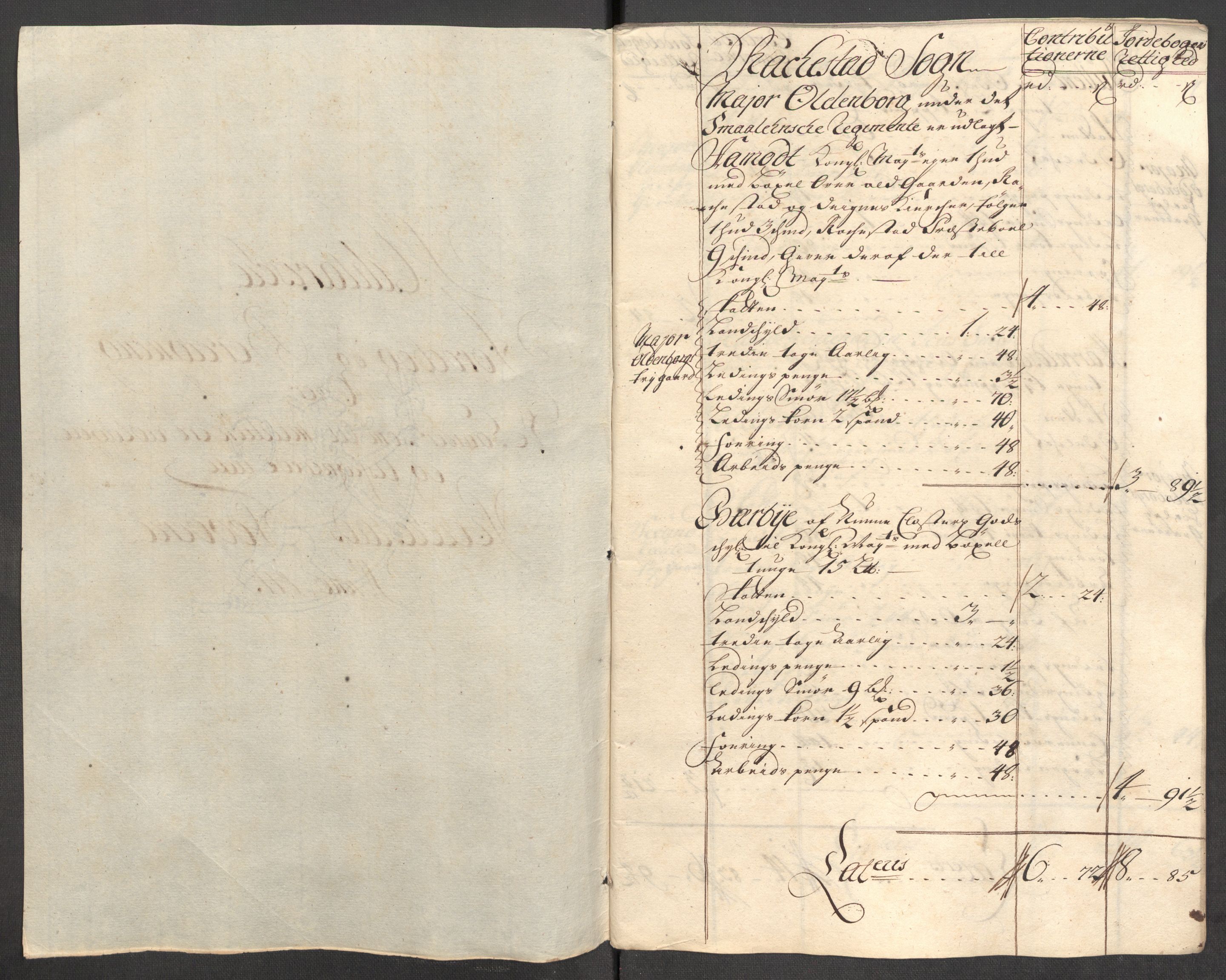 Rentekammeret inntil 1814, Reviderte regnskaper, Fogderegnskap, RA/EA-4092/R07/L0307: Fogderegnskap Rakkestad, Heggen og Frøland, 1713, p. 19