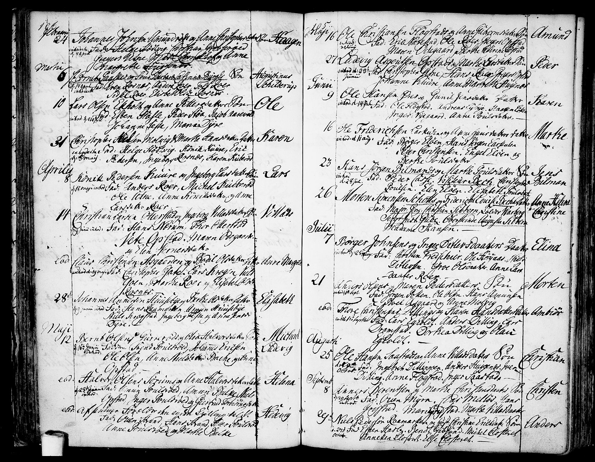 Rygge prestekontor Kirkebøker, SAO/A-10084b/F/Fa/L0001: Parish register (official) no. 1, 1725-1771, p. 104-105