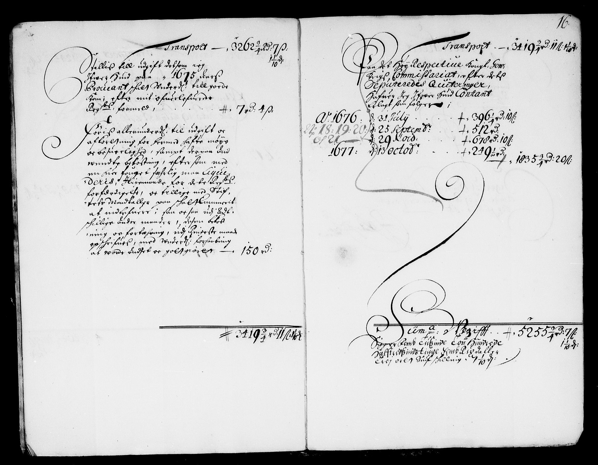 Rentekammeret inntil 1814, Reviderte regnskaper, Stiftamtstueregnskaper, Landkommissariatet på Akershus og Akershus stiftamt, AV/RA-EA-5869/R/Rb/L0120: Akershus stiftamt, 1673-1676