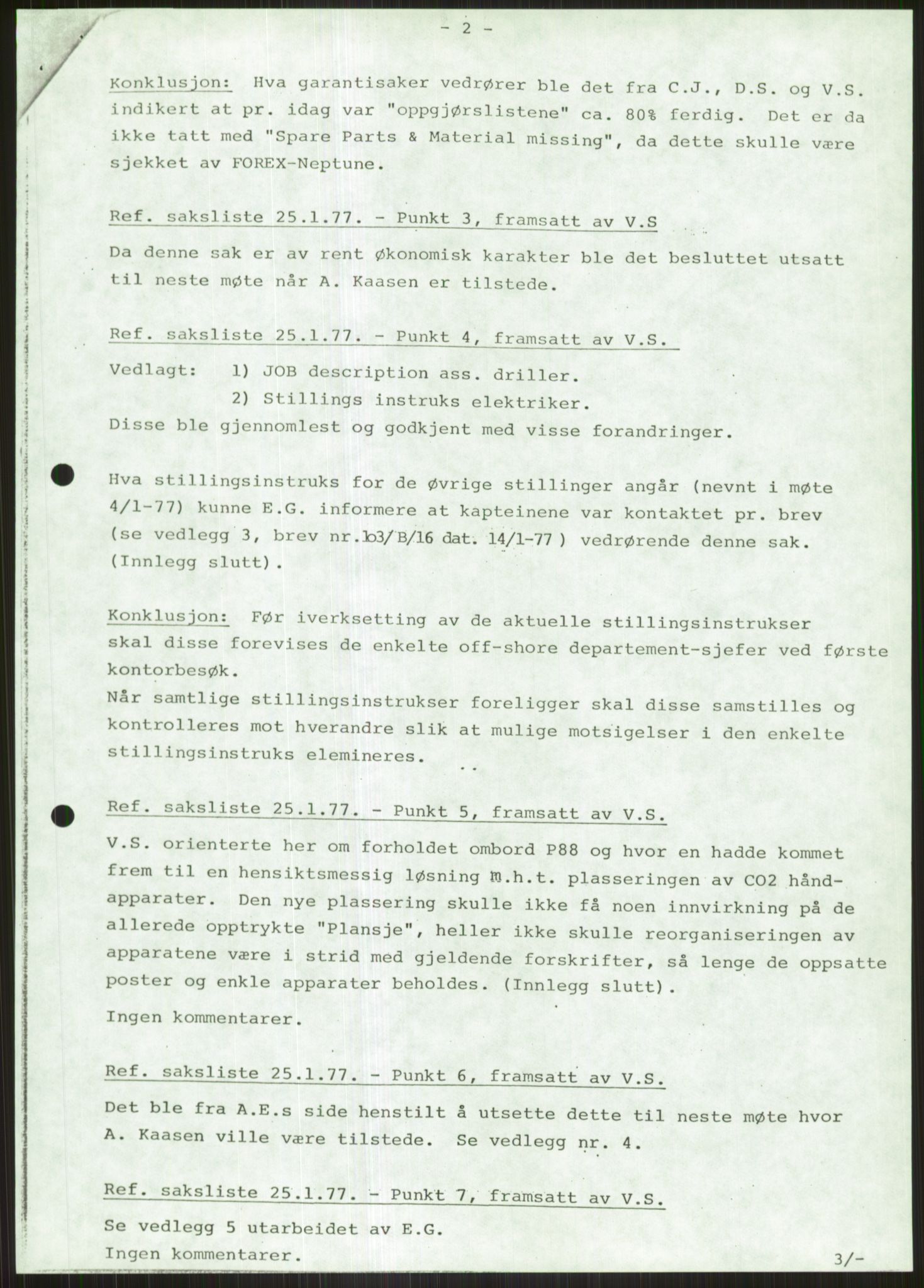 Pa 1503 - Stavanger Drilling AS, SAST/A-101906/D/L0005: Korrespondanse og saksdokumenter, 1974-1985, p. 278