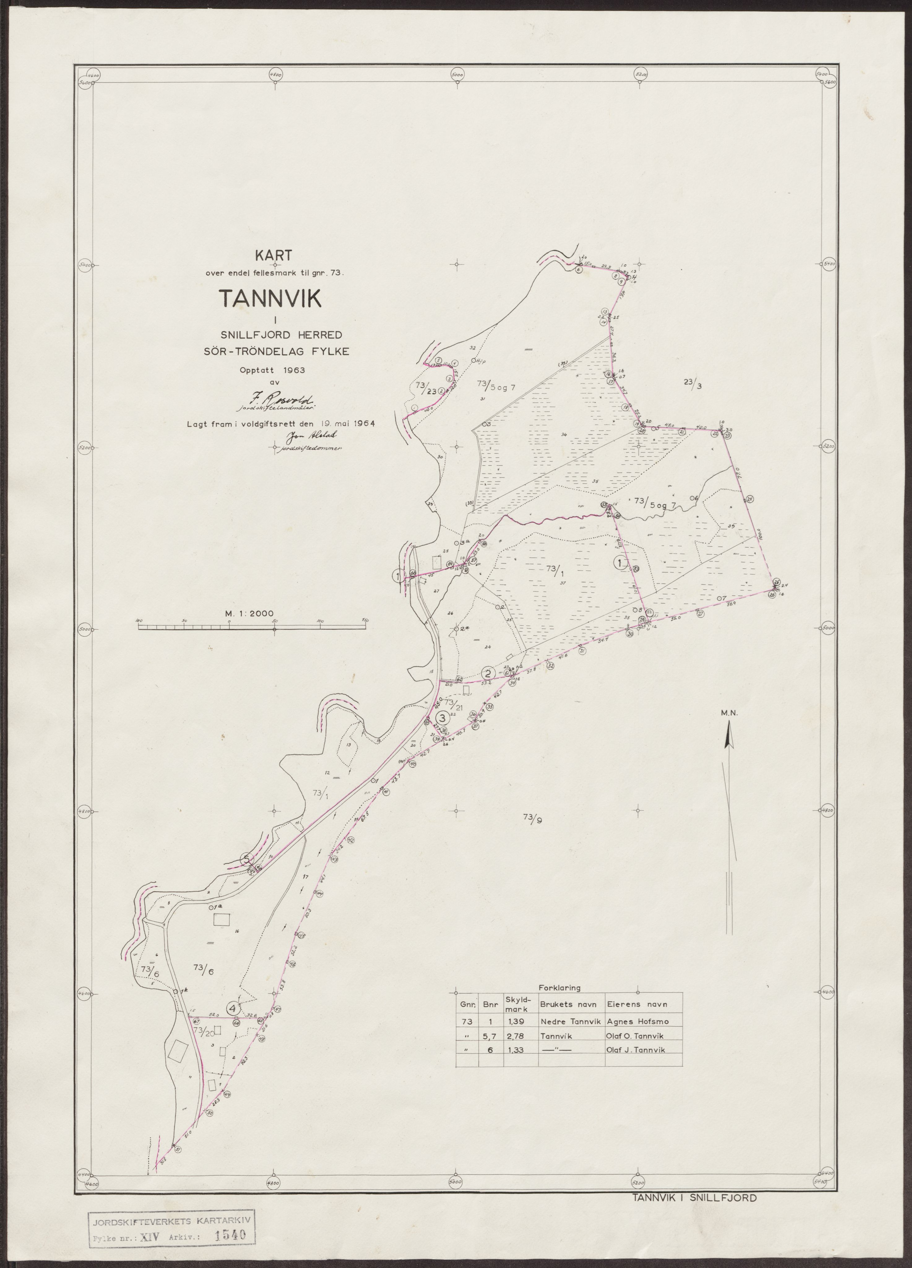 Jordskifteverkets kartarkiv, AV/RA-S-3929/T, 1859-1988, p. 2345