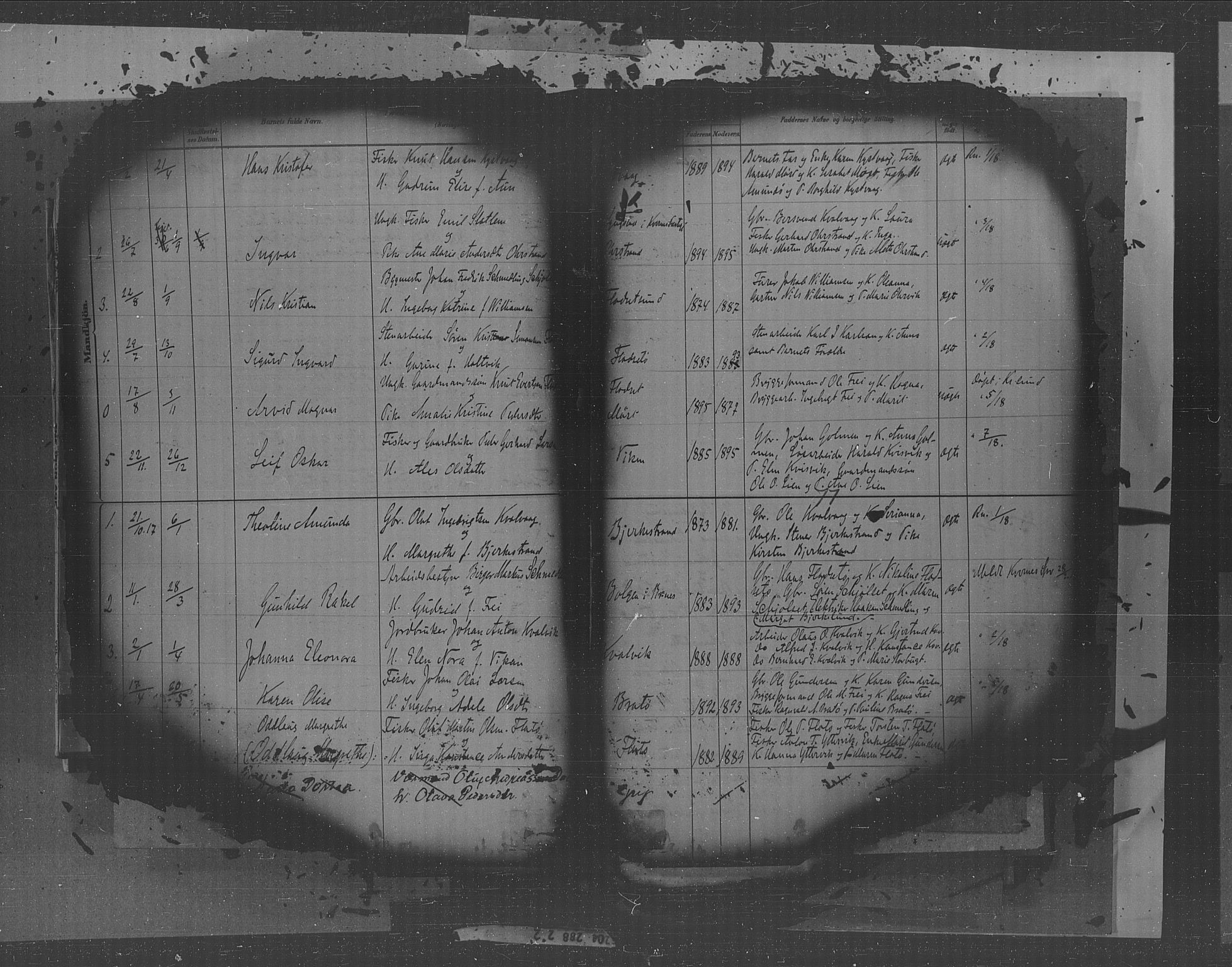 Kristiansund sokneprestkontor, AV/SAT-A-1068/1/I/I1: Parish register (official) no. 30, 1880-1919, p. 77