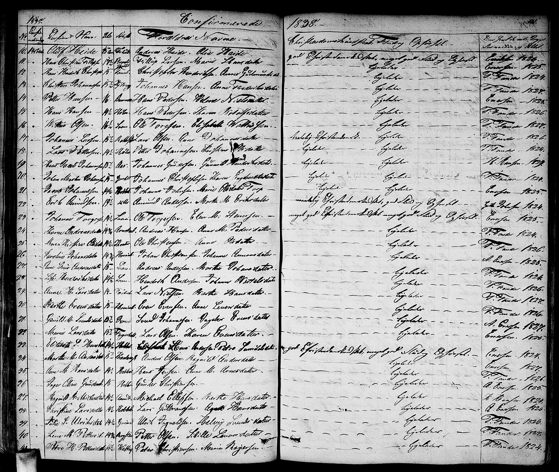 Vestby prestekontor Kirkebøker, SAO/A-10893/F/Fa/L0006: Parish register (official) no. I 6, 1827-1849, p. 131
