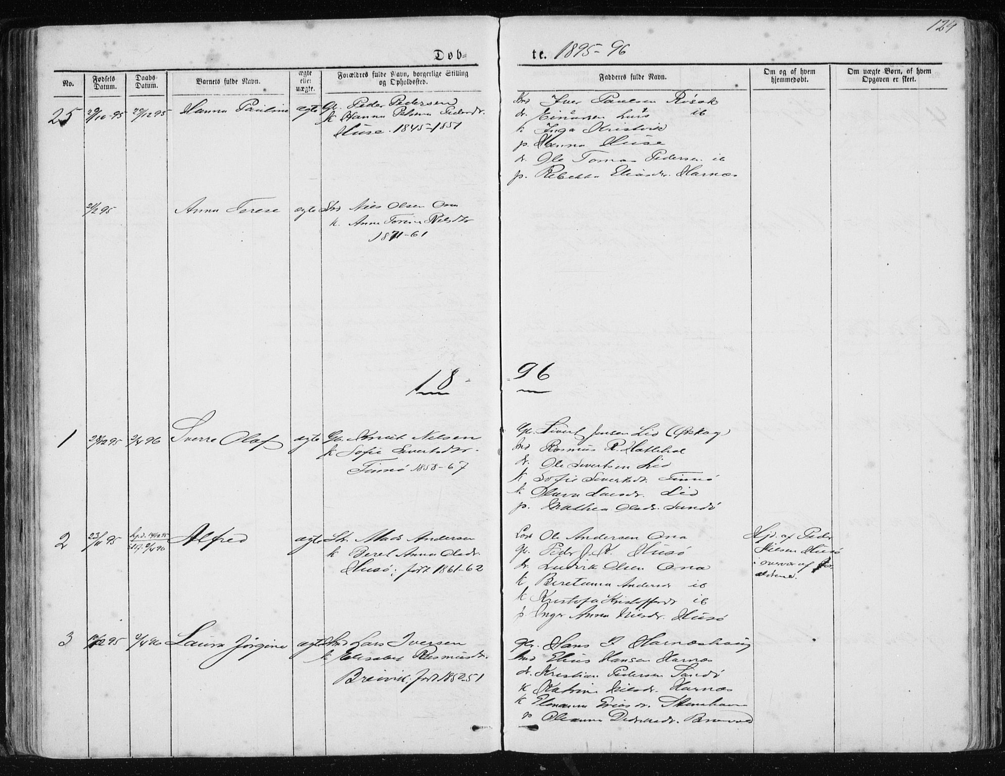 Ministerialprotokoller, klokkerbøker og fødselsregistre - Møre og Romsdal, AV/SAT-A-1454/561/L0732: Parish register (copy) no. 561C02, 1867-1900, p. 124