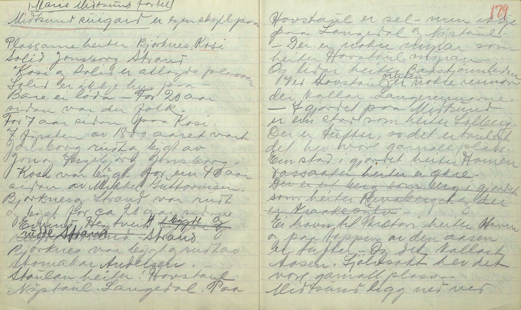Rikard Berge, TEMU/TGM-A-1003/F/L0017/0003: 551-599 / 553 Kviteseid soge, Signe Vesterdal, 1918, p. 178-179