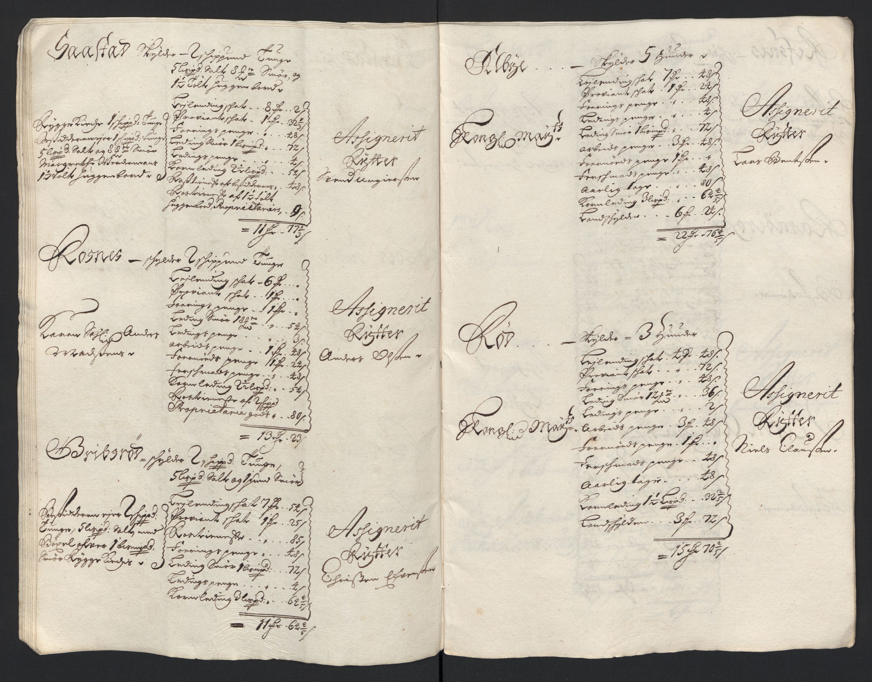 Rentekammeret inntil 1814, Reviderte regnskaper, Fogderegnskap, RA/EA-4092/R04/L0128: Fogderegnskap Moss, Onsøy, Tune, Veme og Åbygge, 1699, p. 102