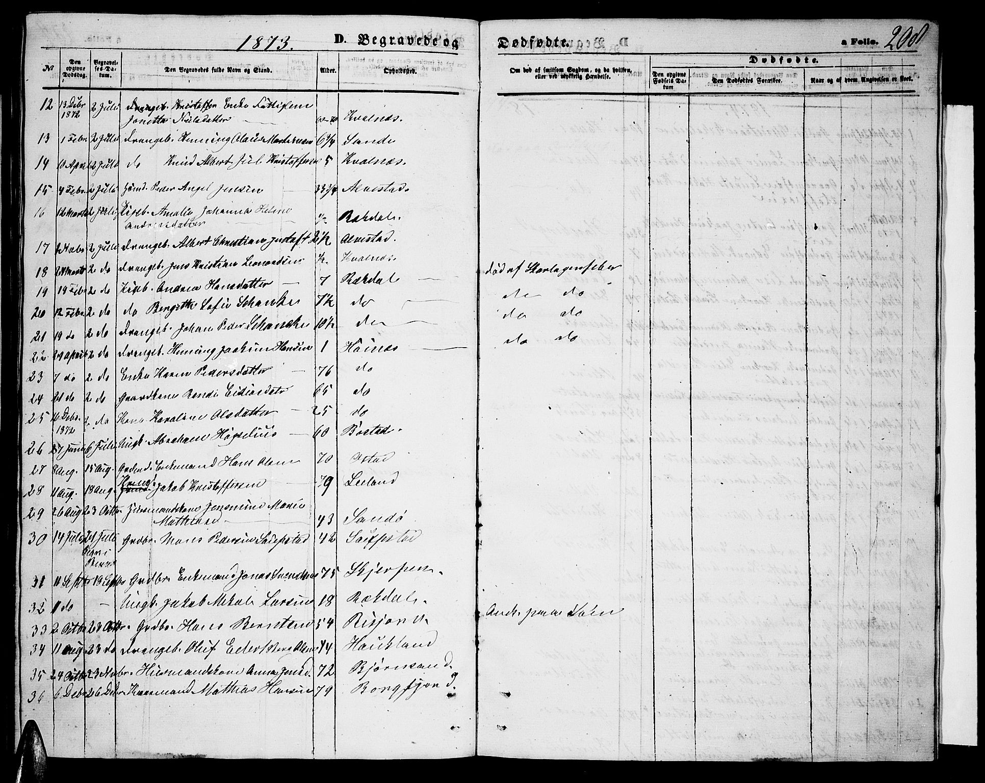 Ministerialprotokoller, klokkerbøker og fødselsregistre - Nordland, AV/SAT-A-1459/880/L1140: Parish register (copy) no. 880C02, 1861-1875, p. 208