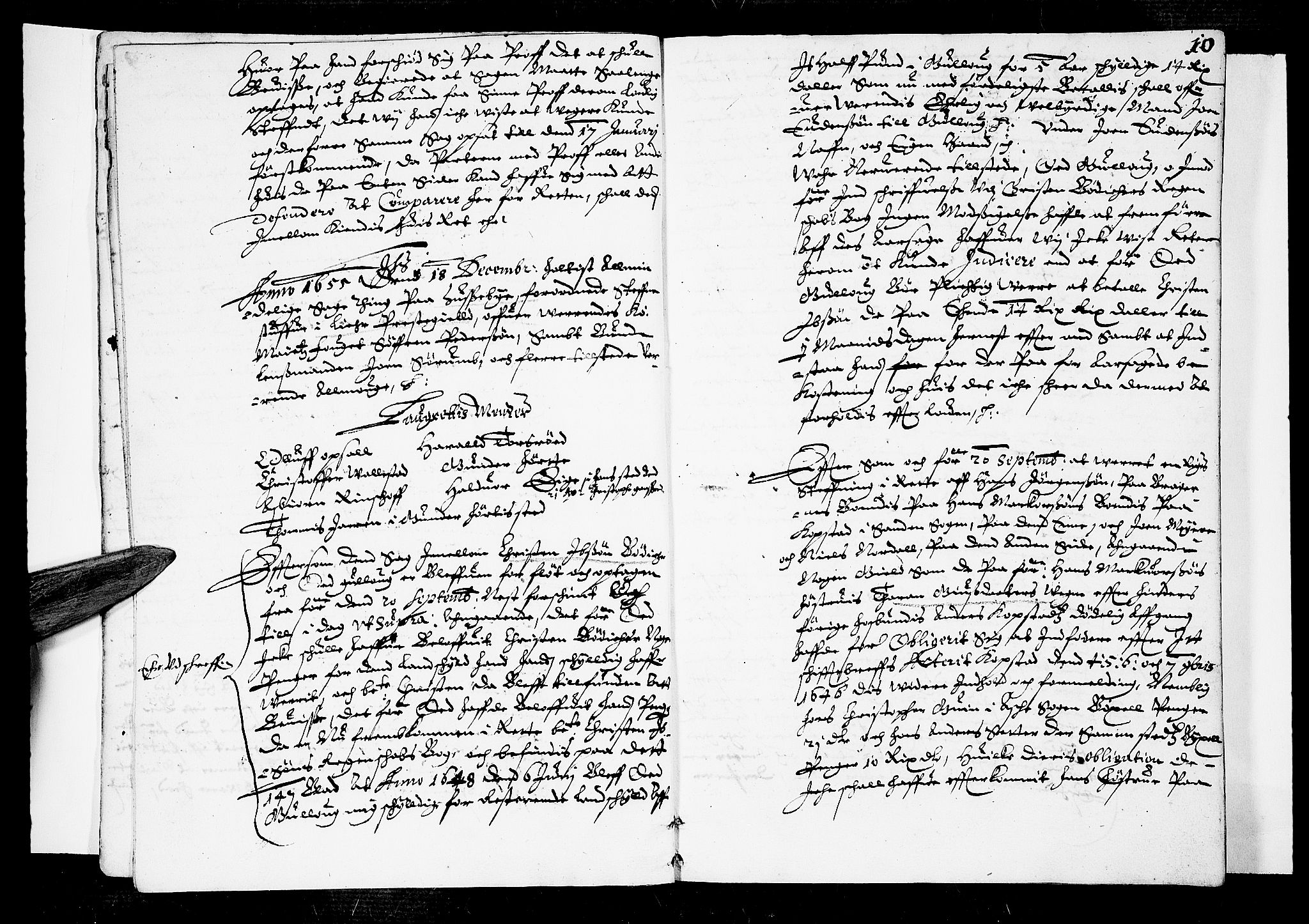 Lier, Røyken og Hurum sorenskriveri, SAKO/A-89/F/Fa/L0001: Tingbok, 1655-1658, p. 10