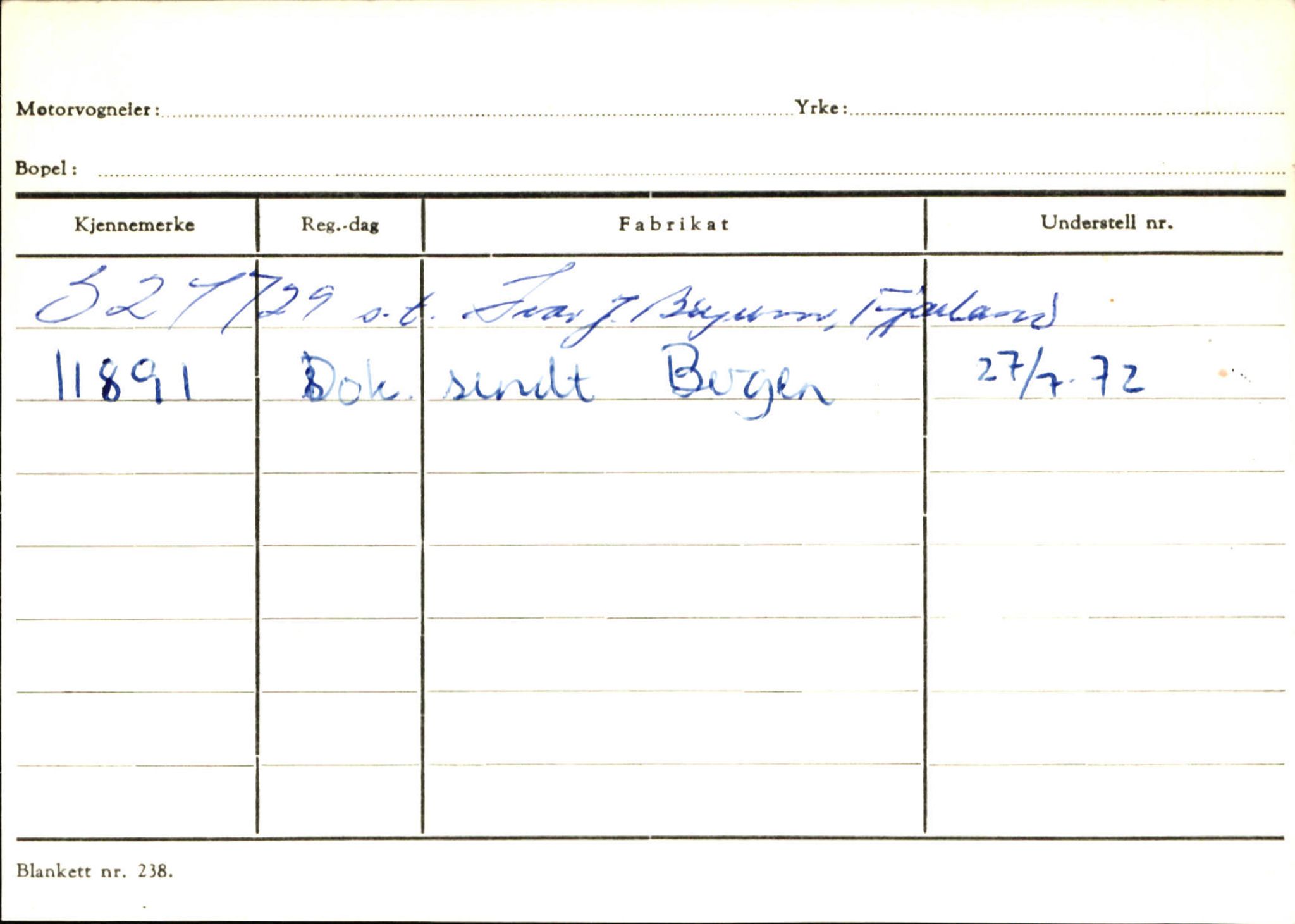 Statens vegvesen, Sogn og Fjordane vegkontor, AV/SAB-A-5301/4/F/L0130: Eigarregister Eid T-Å. Høyanger A-O, 1945-1975, p. 2119