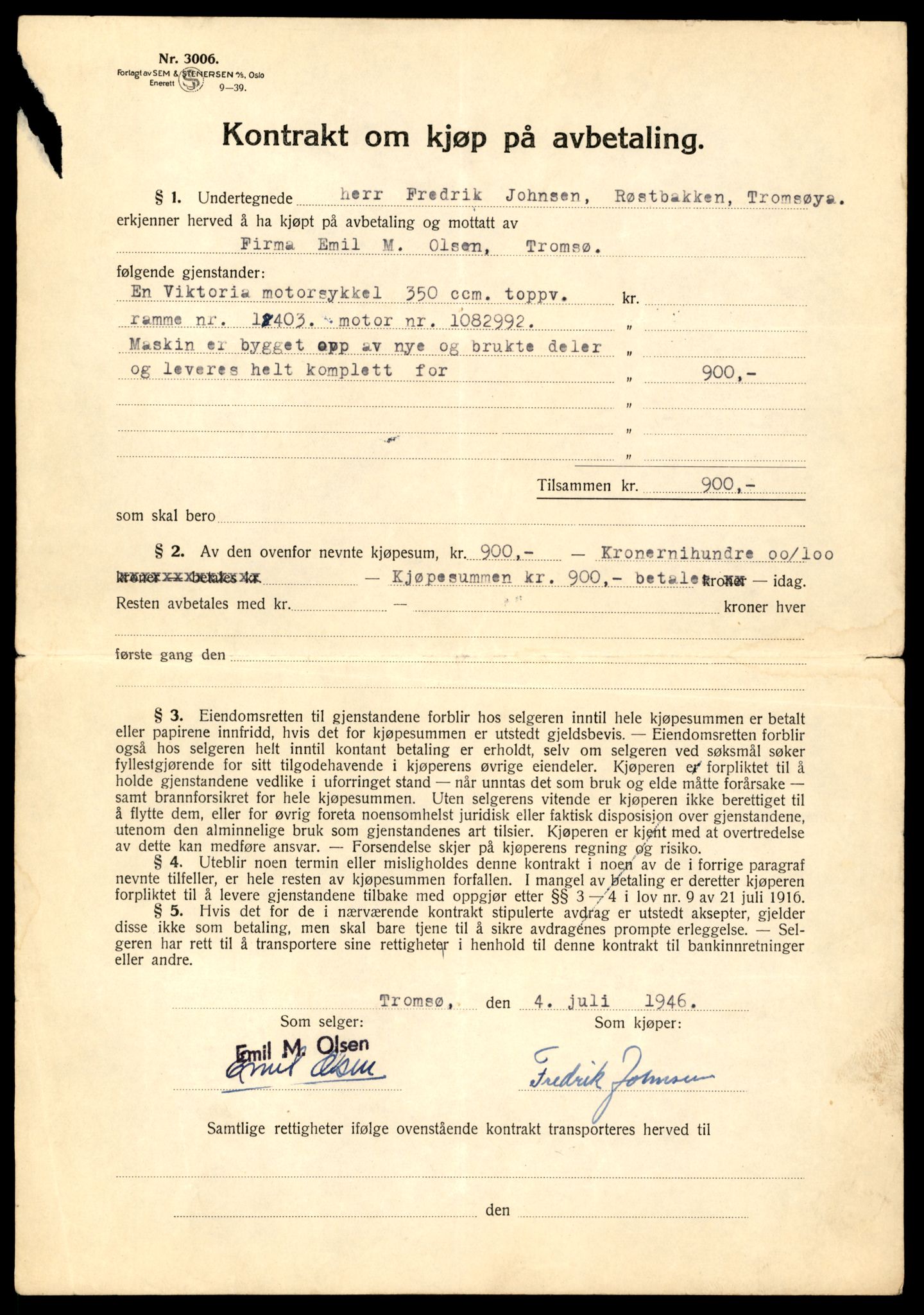 Møre og Romsdal vegkontor - Ålesund trafikkstasjon, AV/SAT-A-4099/F/Fe/L0038: Registreringskort for kjøretøy T 13180 - T 13360, 1927-1998, p. 895