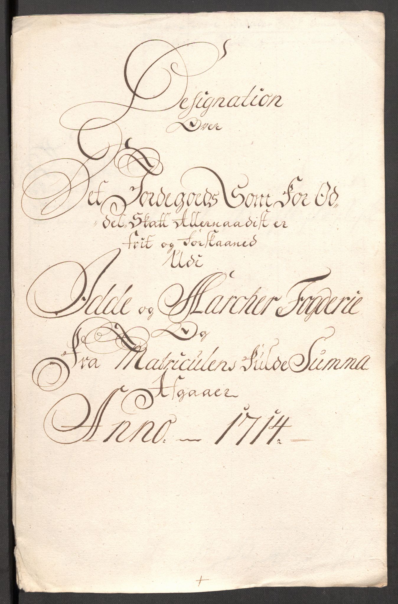 Rentekammeret inntil 1814, Reviderte regnskaper, Fogderegnskap, AV/RA-EA-4092/R01/L0022: Fogderegnskap Idd og Marker, 1713-1714, p. 474