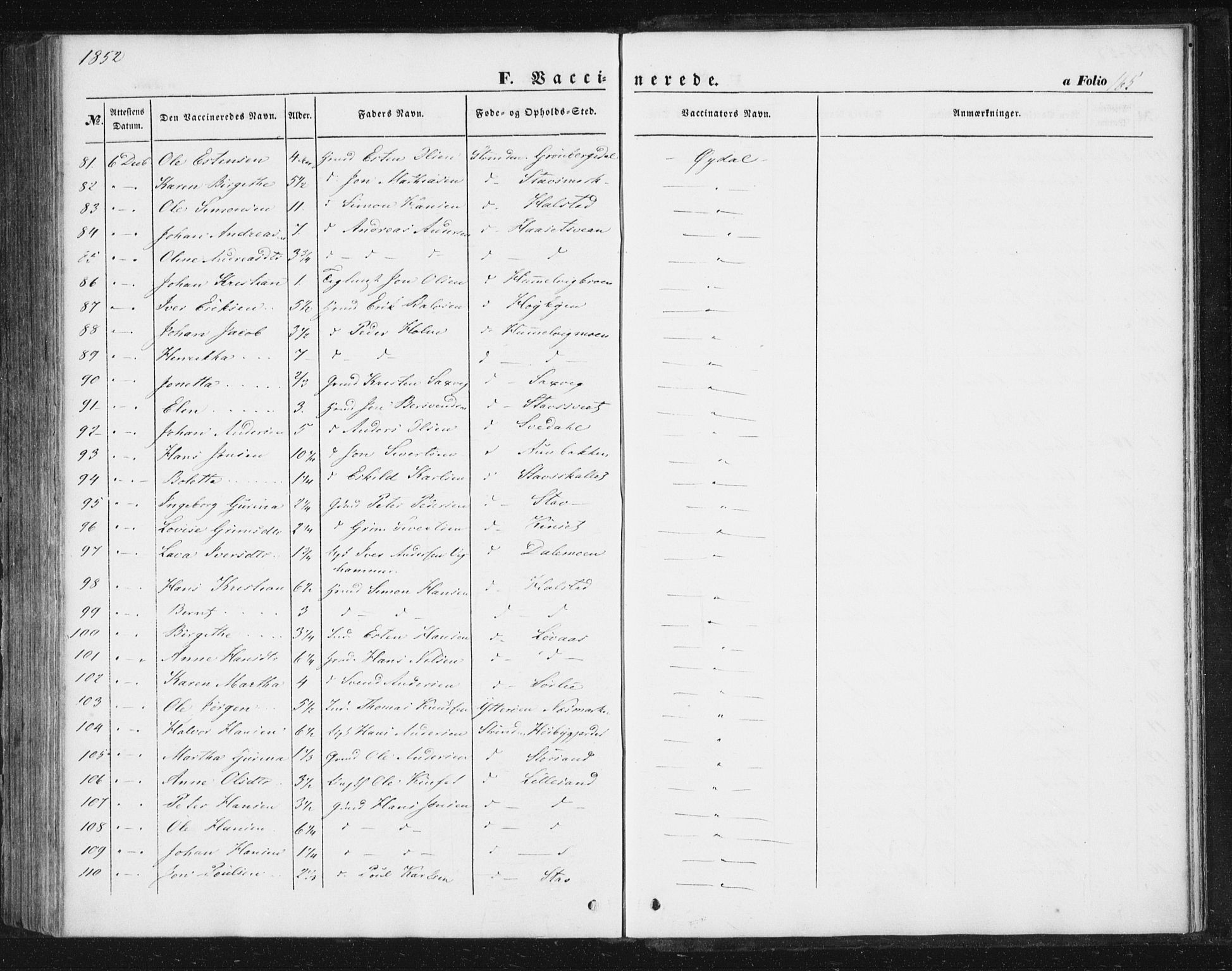 Ministerialprotokoller, klokkerbøker og fødselsregistre - Sør-Trøndelag, SAT/A-1456/616/L0407: Parish register (official) no. 616A04, 1848-1856, p. 165