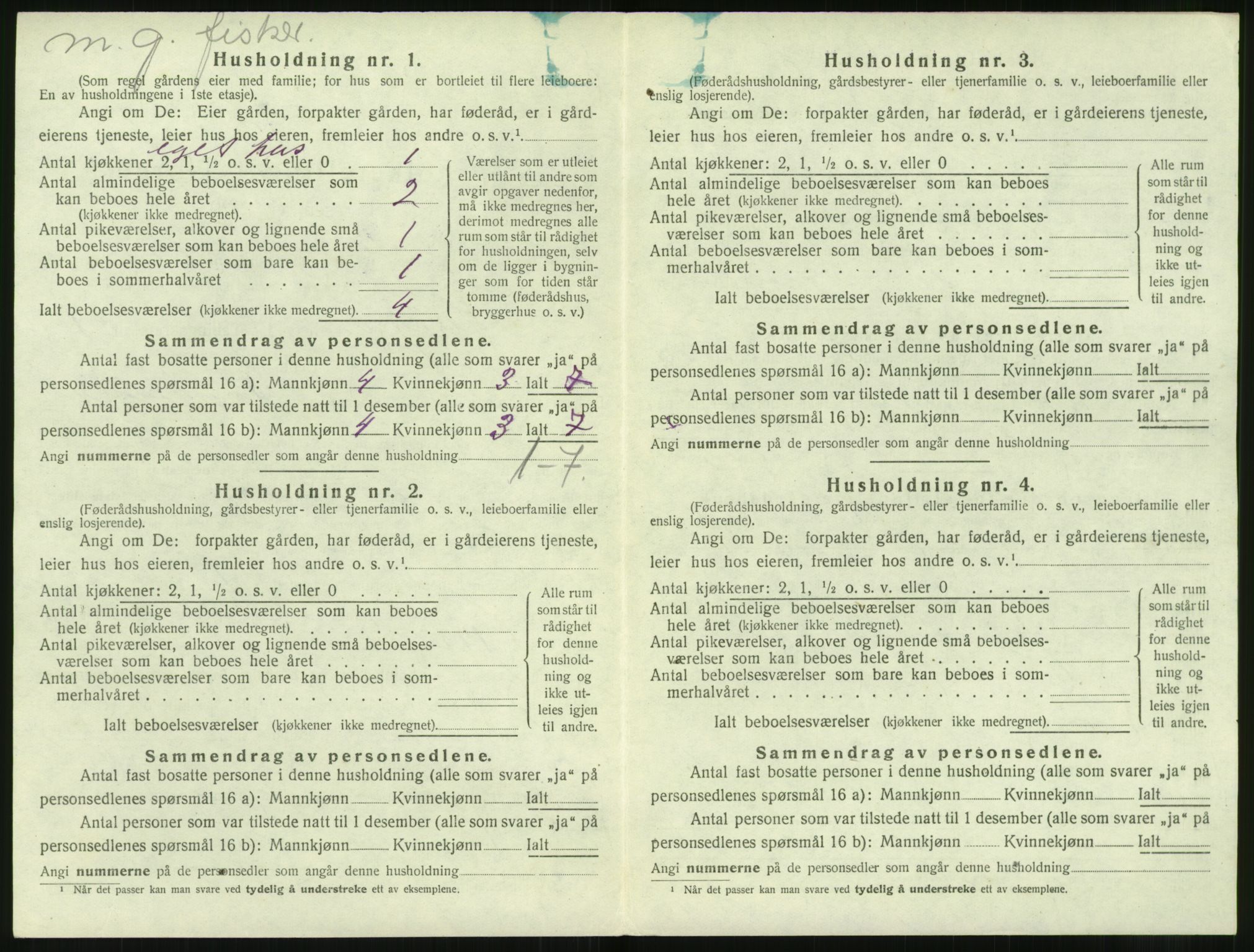 SAT, 1920 census for Herøy (MR), 1920, p. 138