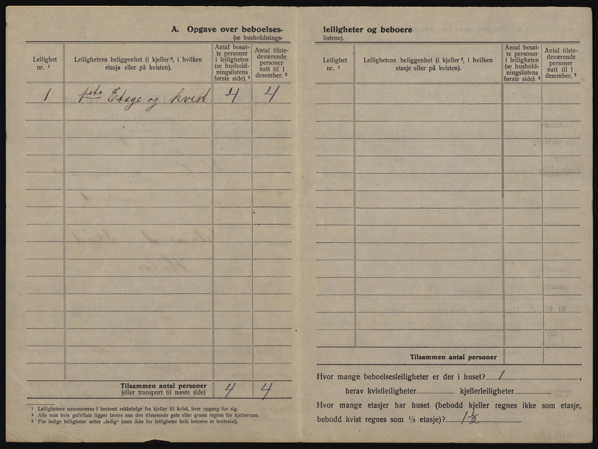 SAO, 1920 census for Hølen, 1920, p. 12