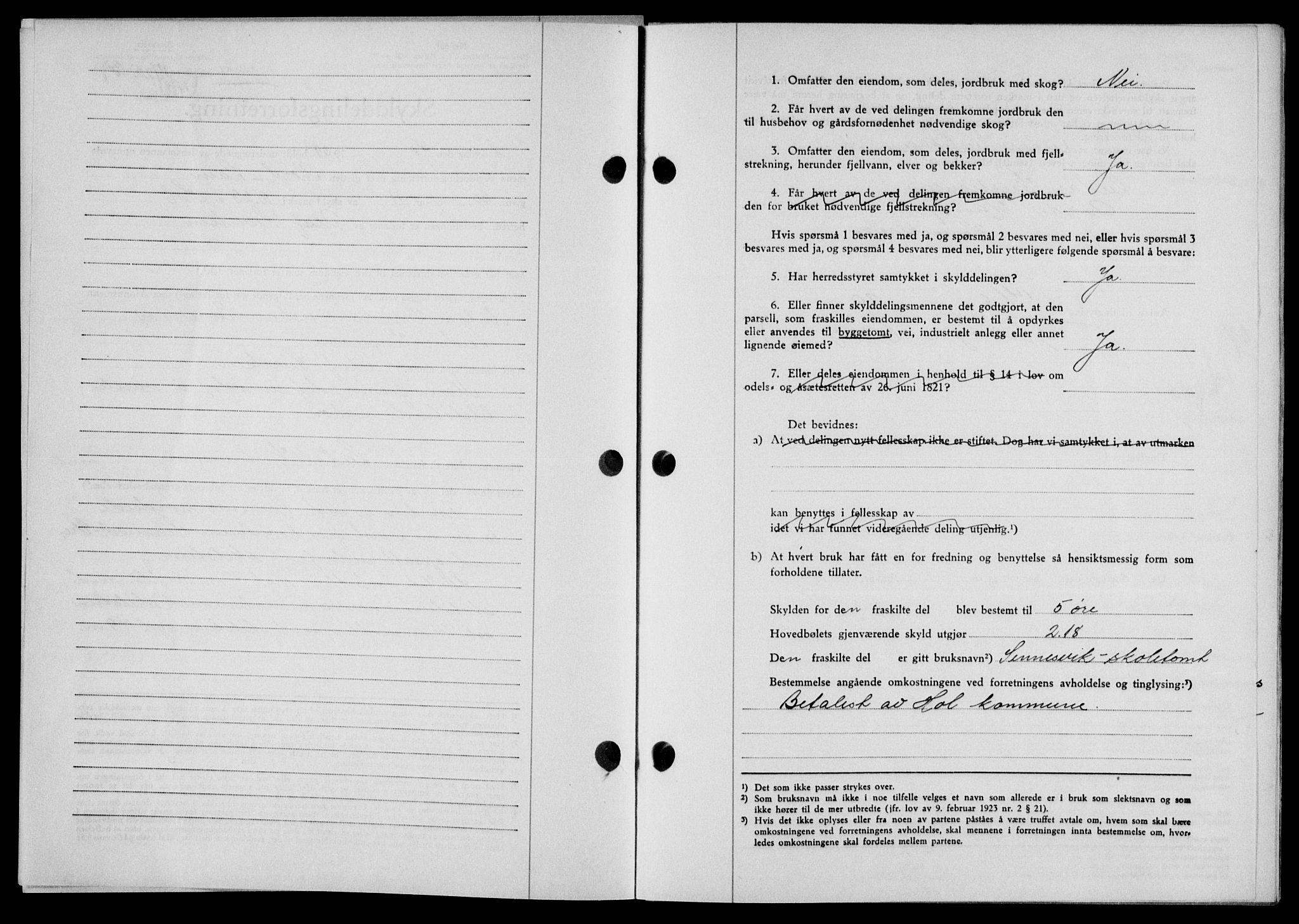 Lofoten sorenskriveri, SAT/A-0017/1/2/2C/L0006a: Mortgage book no. 6a, 1939-1939, Diary no: : 1722/1939