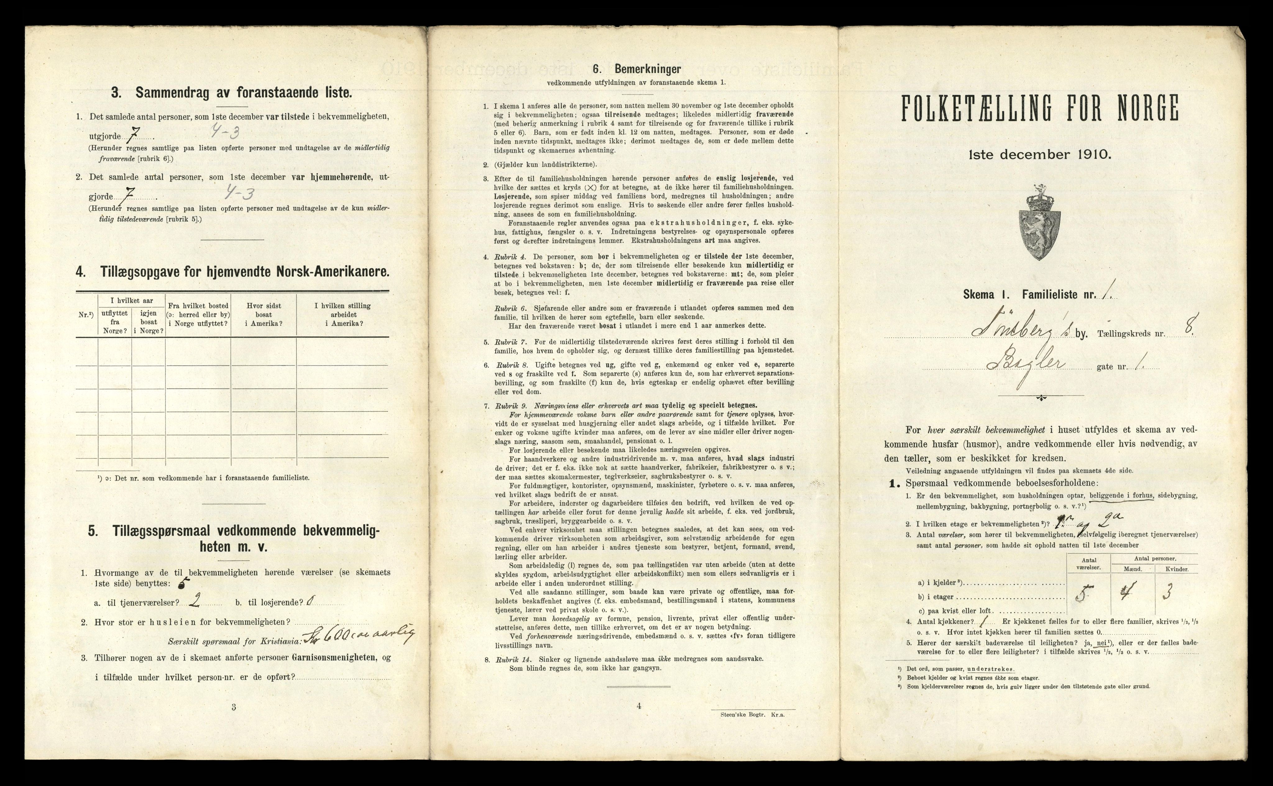 RA, 1910 census for Tønsberg, 1910, p. 3163