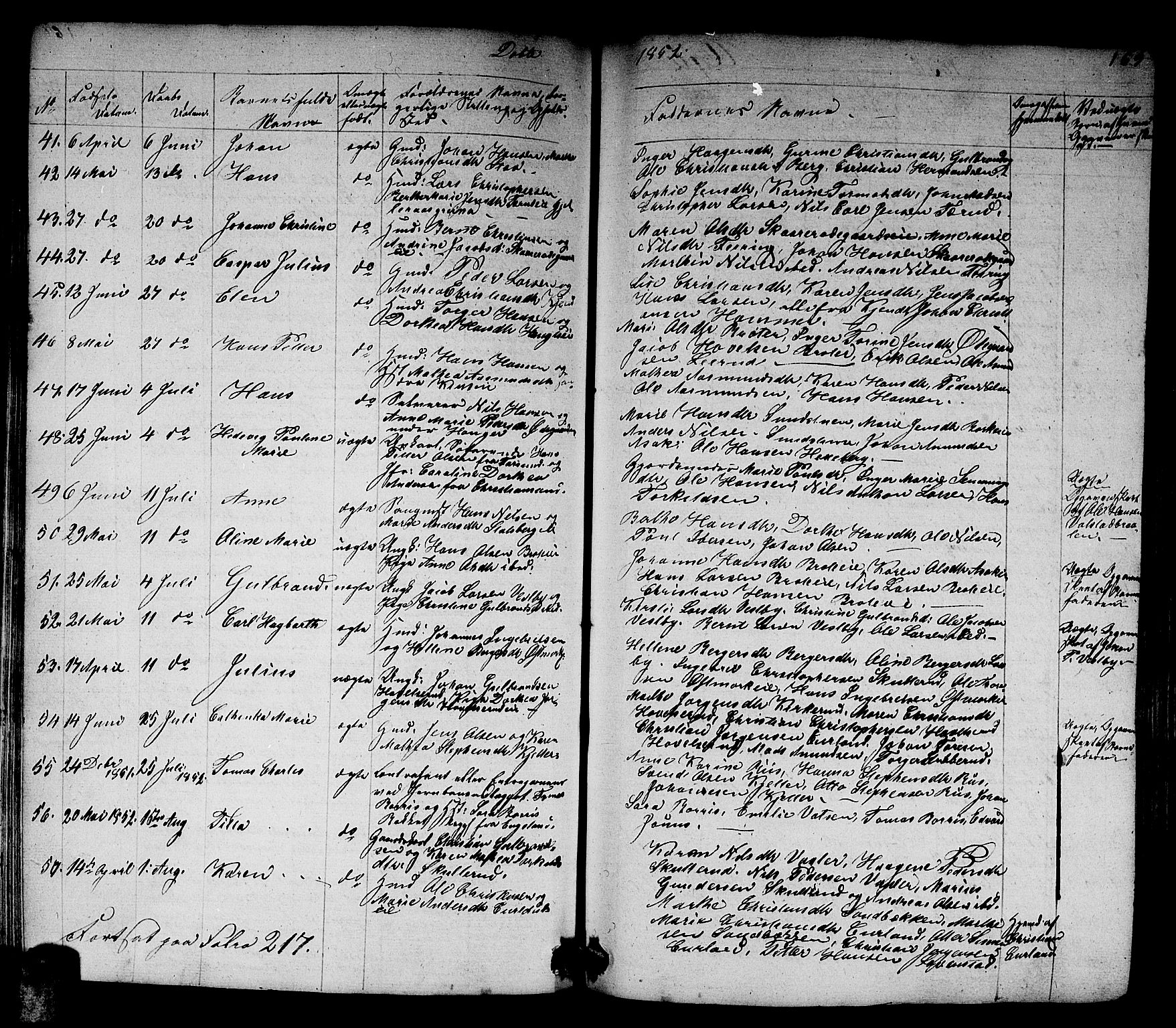 Skedsmo prestekontor Kirkebøker, AV/SAO-A-10033a/G/Ga/L0001: Parish register (copy) no. I 1, 1830-1854, p. 169