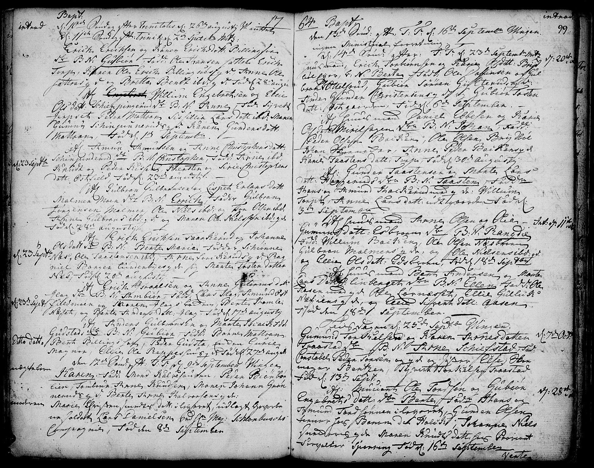 Vinger prestekontor, SAH/PREST-024/H/Ha/Haa/L0003: Parish register (official) no. 3, 1751-1772, p. 99