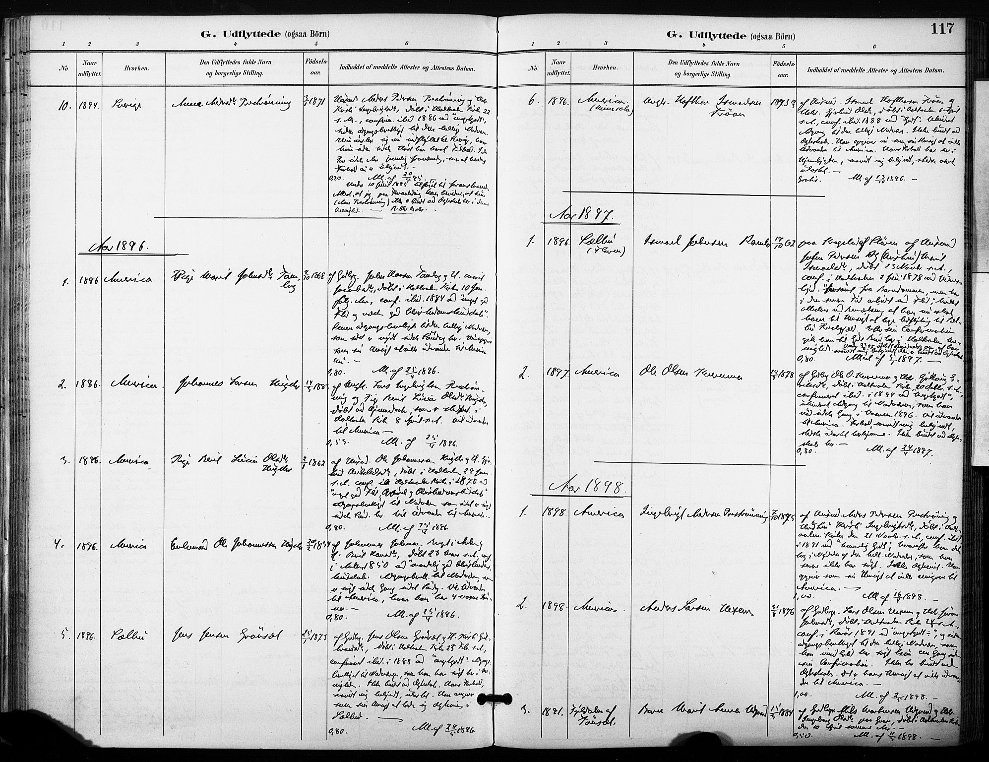 Ministerialprotokoller, klokkerbøker og fødselsregistre - Sør-Trøndelag, SAT/A-1456/685/L0973: Parish register (official) no. 685A10, 1891-1907, p. 117