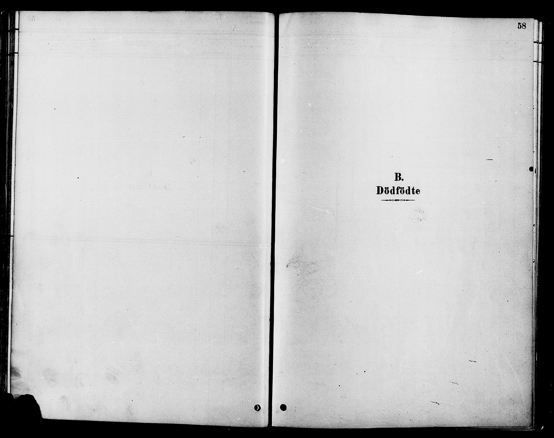 Gran prestekontor, SAH/PREST-112/H/Ha/Haa/L0016: Parish register (official) no. 16, 1880-1888, p. 58