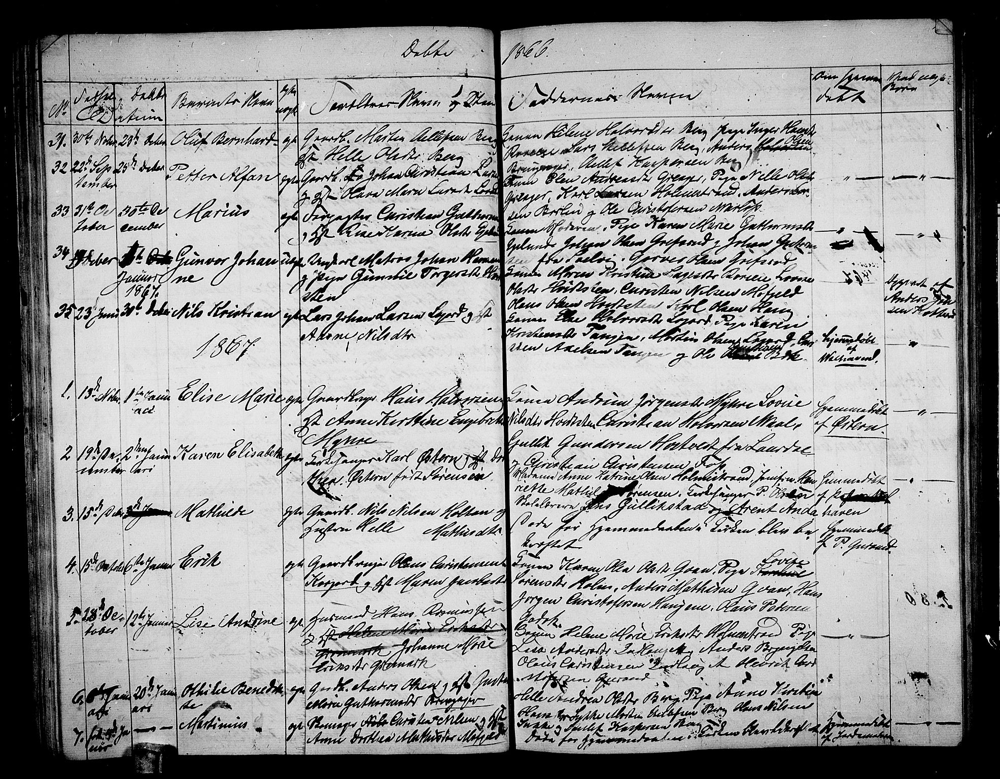 Botne kirkebøker, AV/SAKO-A-340/G/Ga/L0001: Parish register (copy) no. I 1, 1854-1867, p. 40