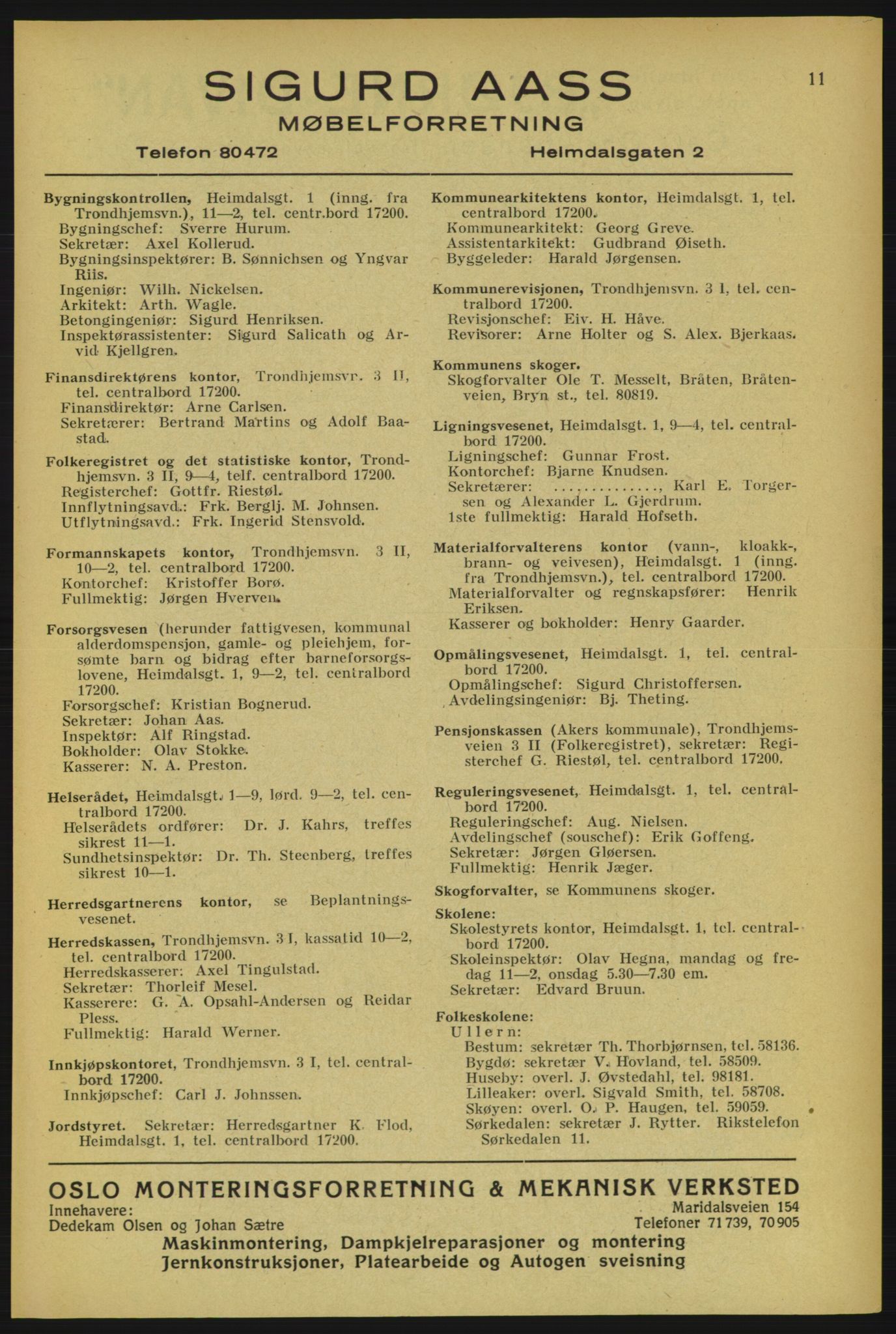 Aker adressebok/adressekalender, PUBL/001/A/005: Aker adressebok, 1934-1935, p. 11