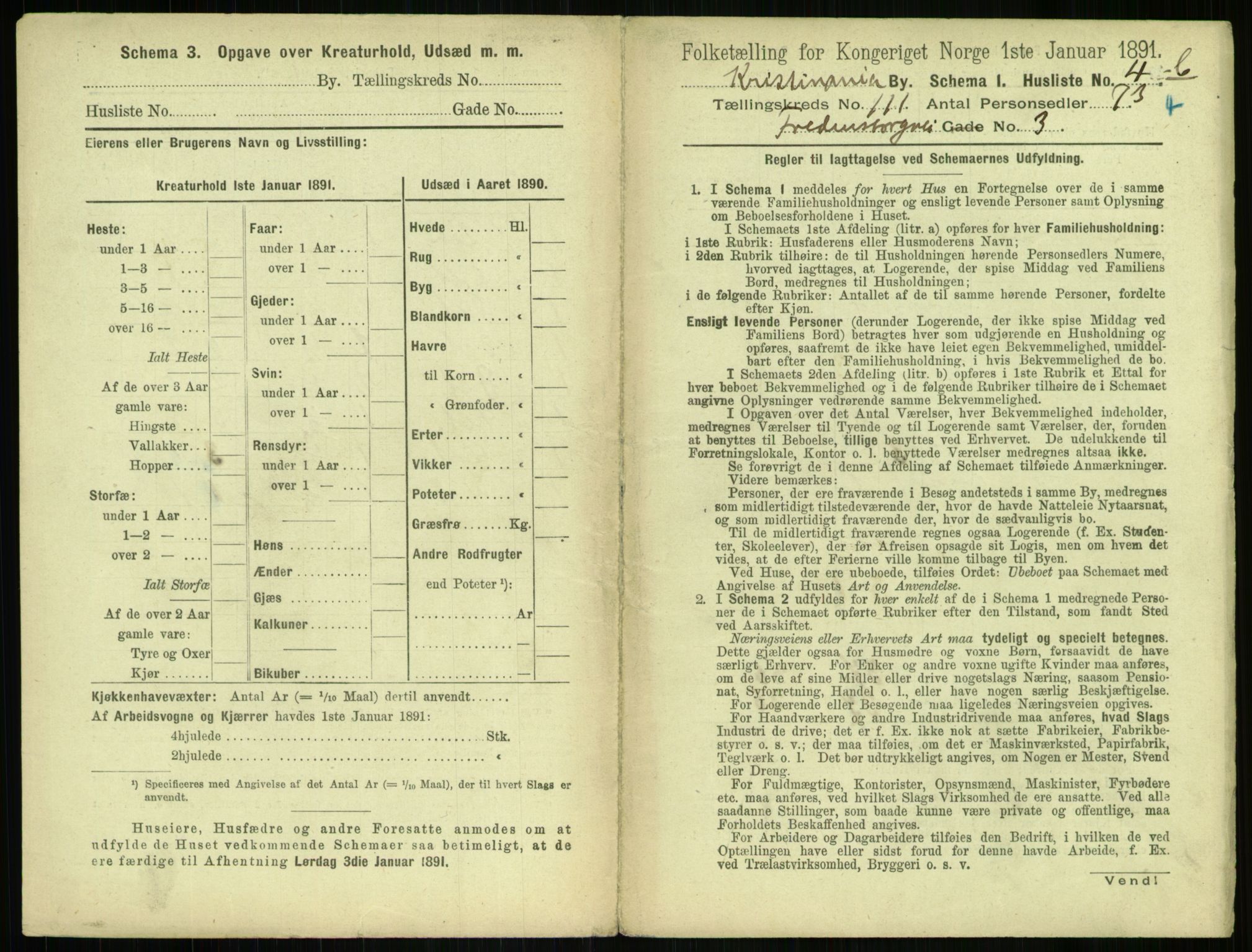 RA, 1891 census for 0301 Kristiania, 1891, p. 57830