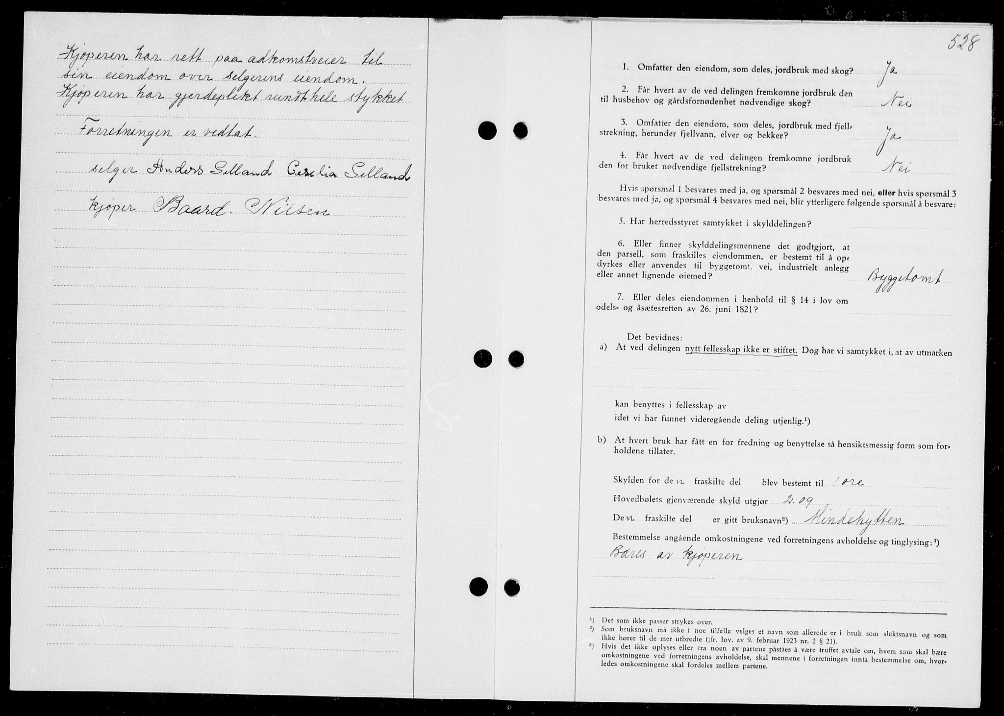 Ryfylke tingrett, AV/SAST-A-100055/001/II/IIB/L0080: Mortgage book no. 59, 1939-1939, Diary no: : 1455/1939