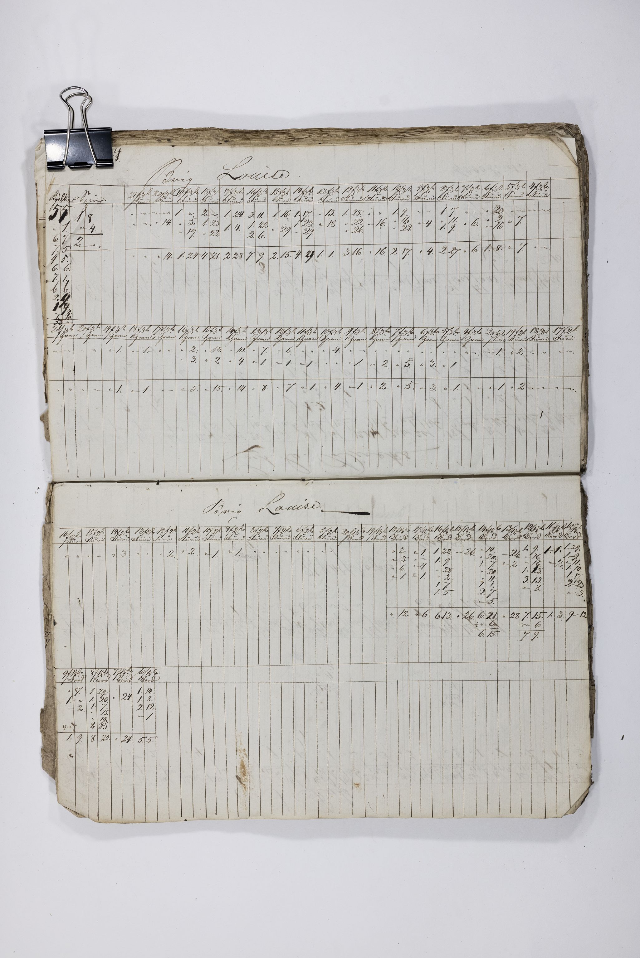 Blehr/ Kjellestad, TEMU/TGM-A-1212/E/Eb/L0002: Ladnings Bog for aaret 1834, 1834, p. 53